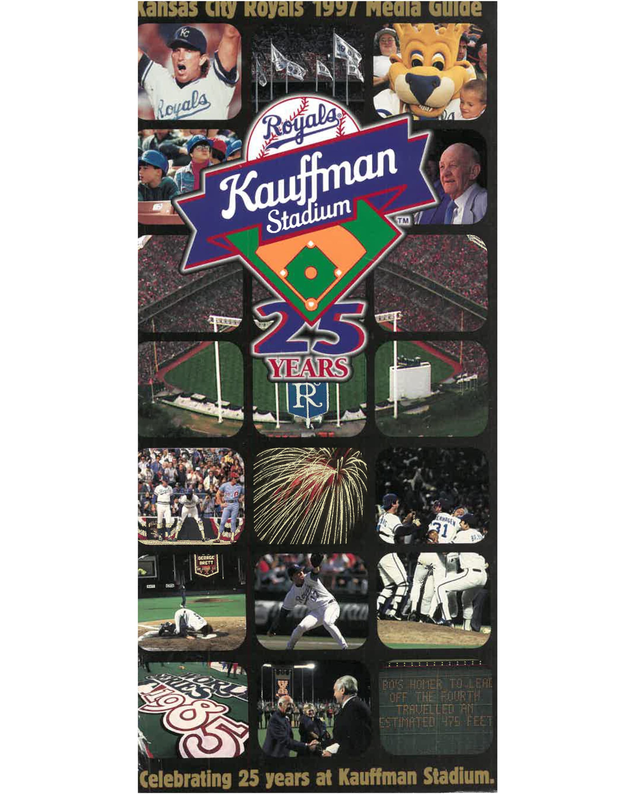 Royals 1997 Media Guide Cover