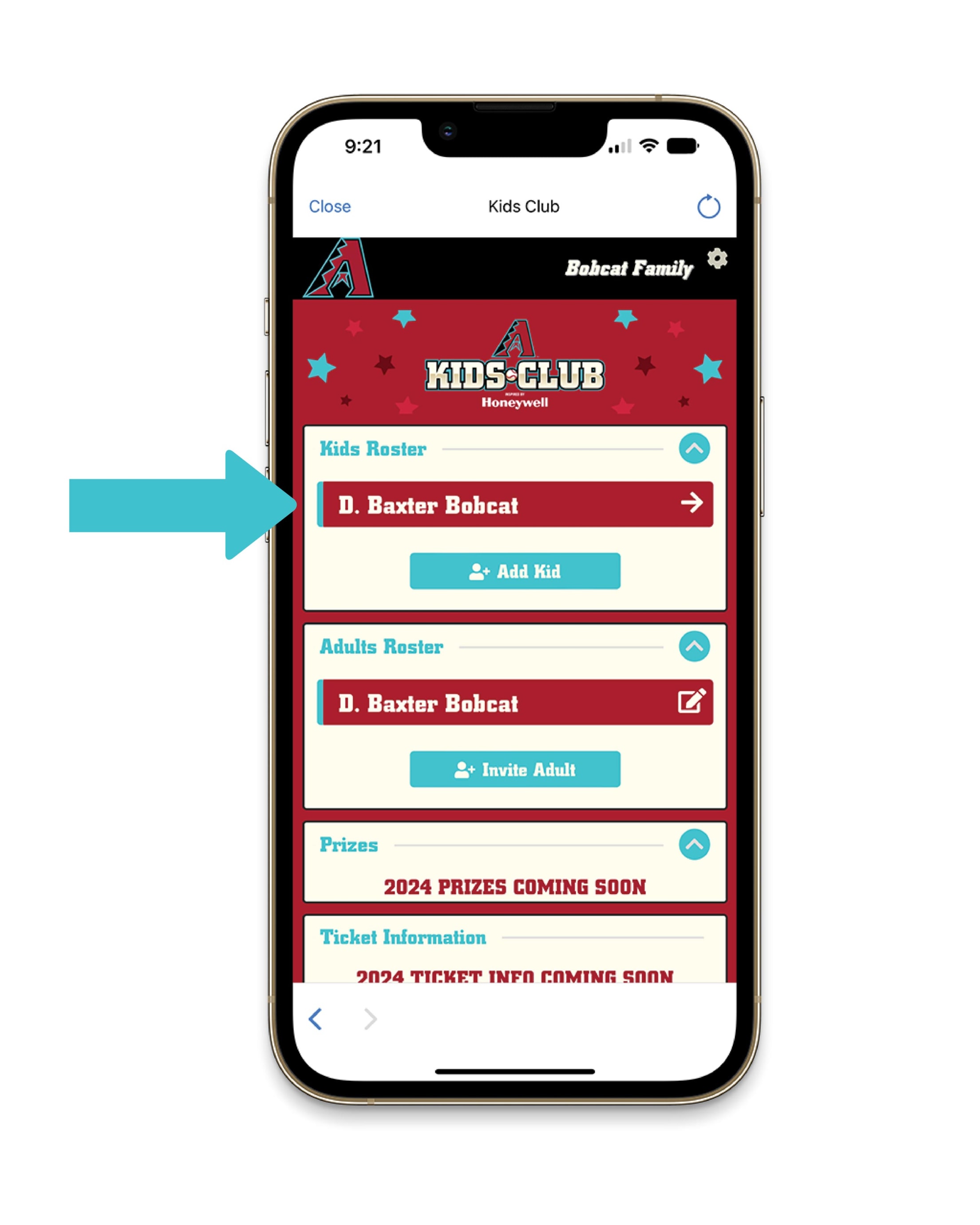 Kids Club how to add kid