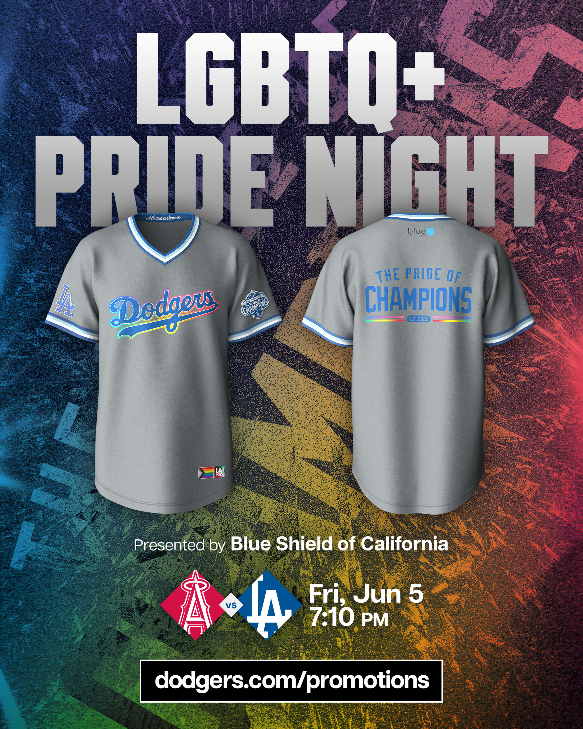 LGBTQ+ Pride Night - June 5