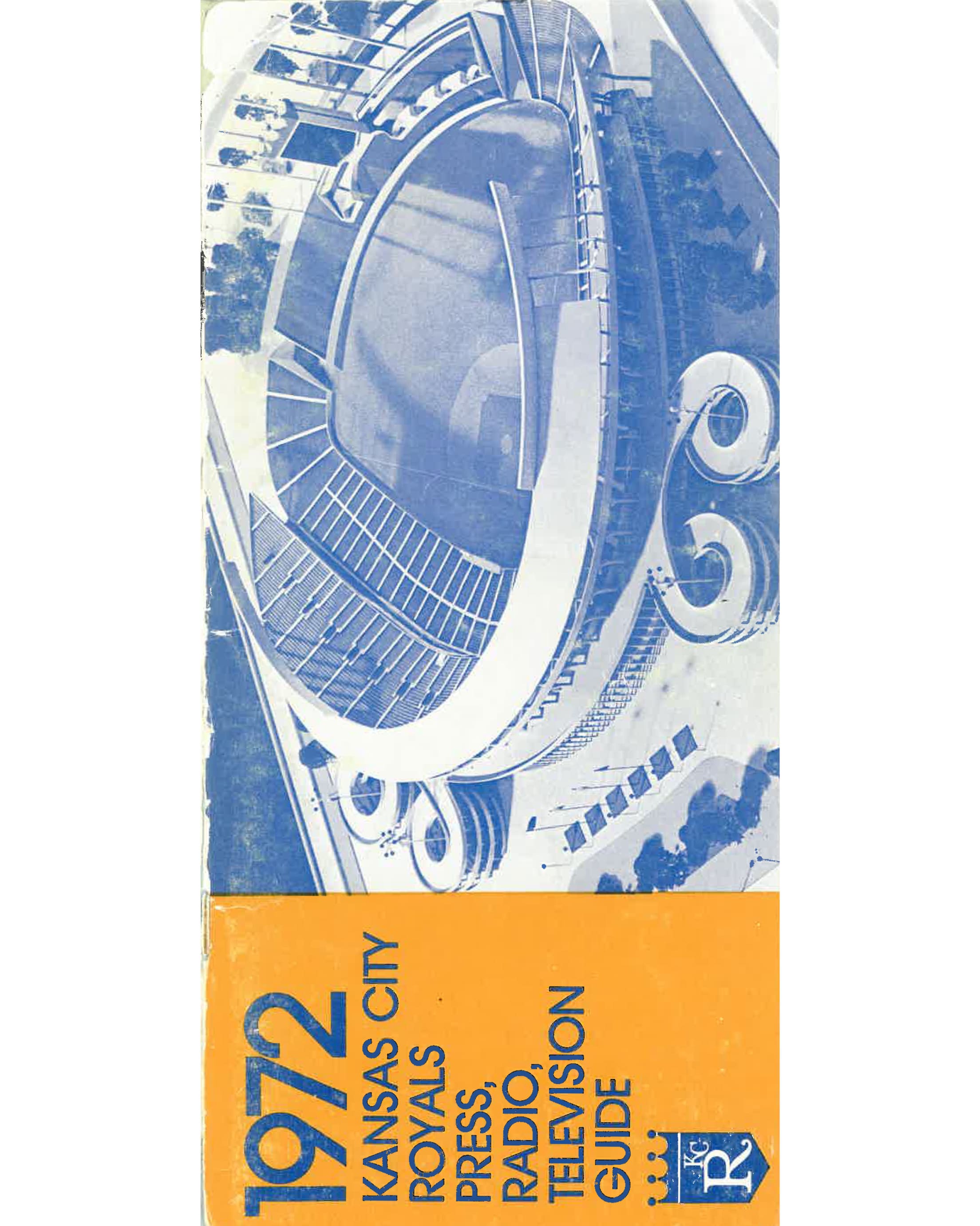 Royals 1972 Media Guide Cover