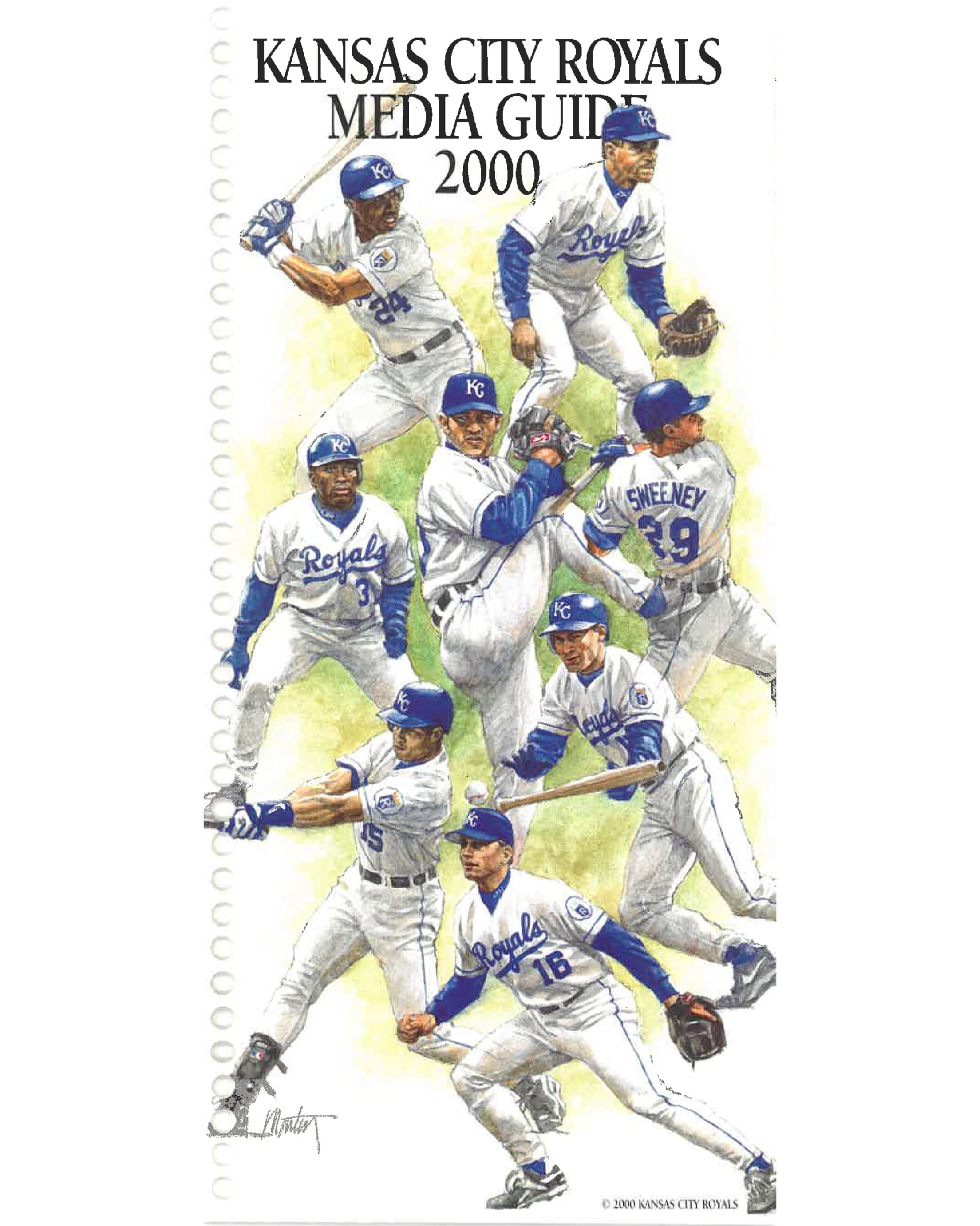 Royals 2000 Media Guide Cover