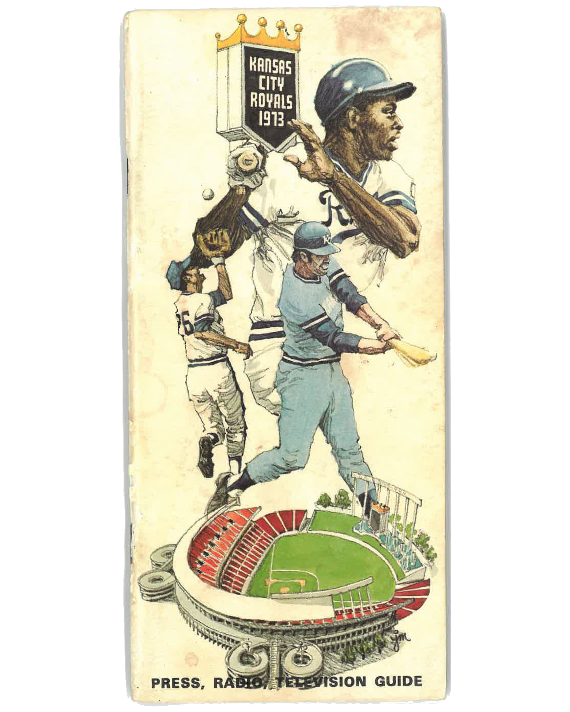 Royals 1973 Media Guide Cover