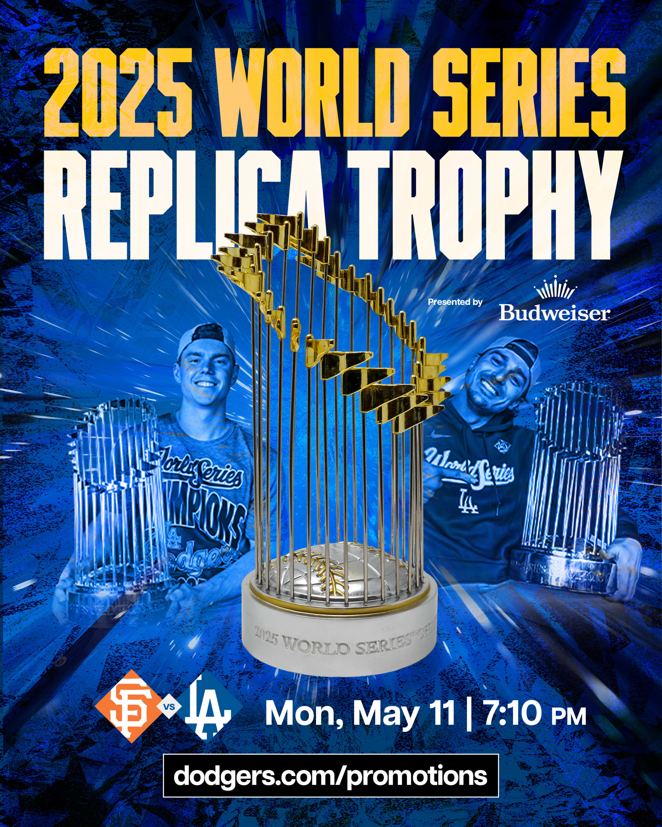 2025 World Series Replica Trophy - May 11
