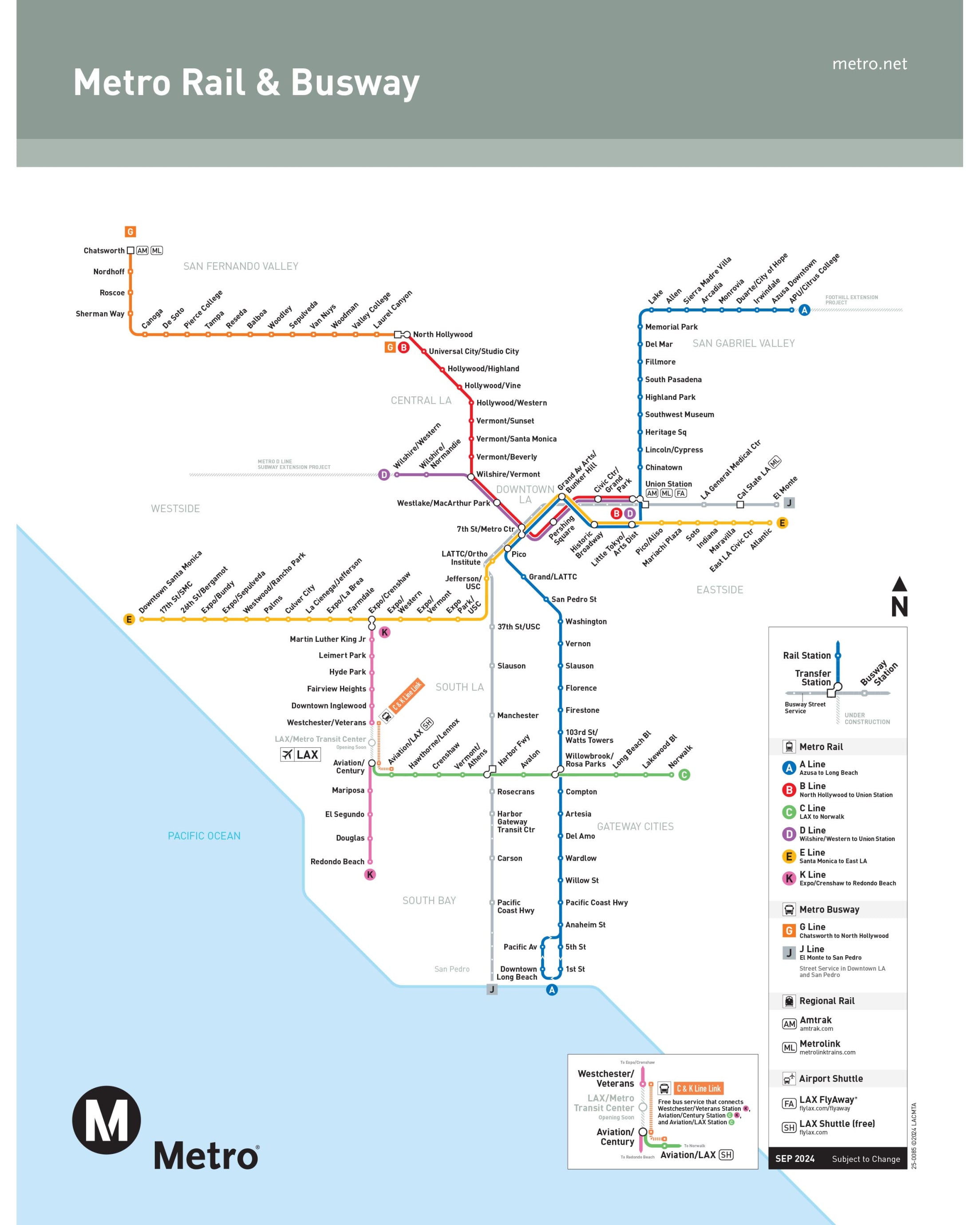 Dodger Express Map