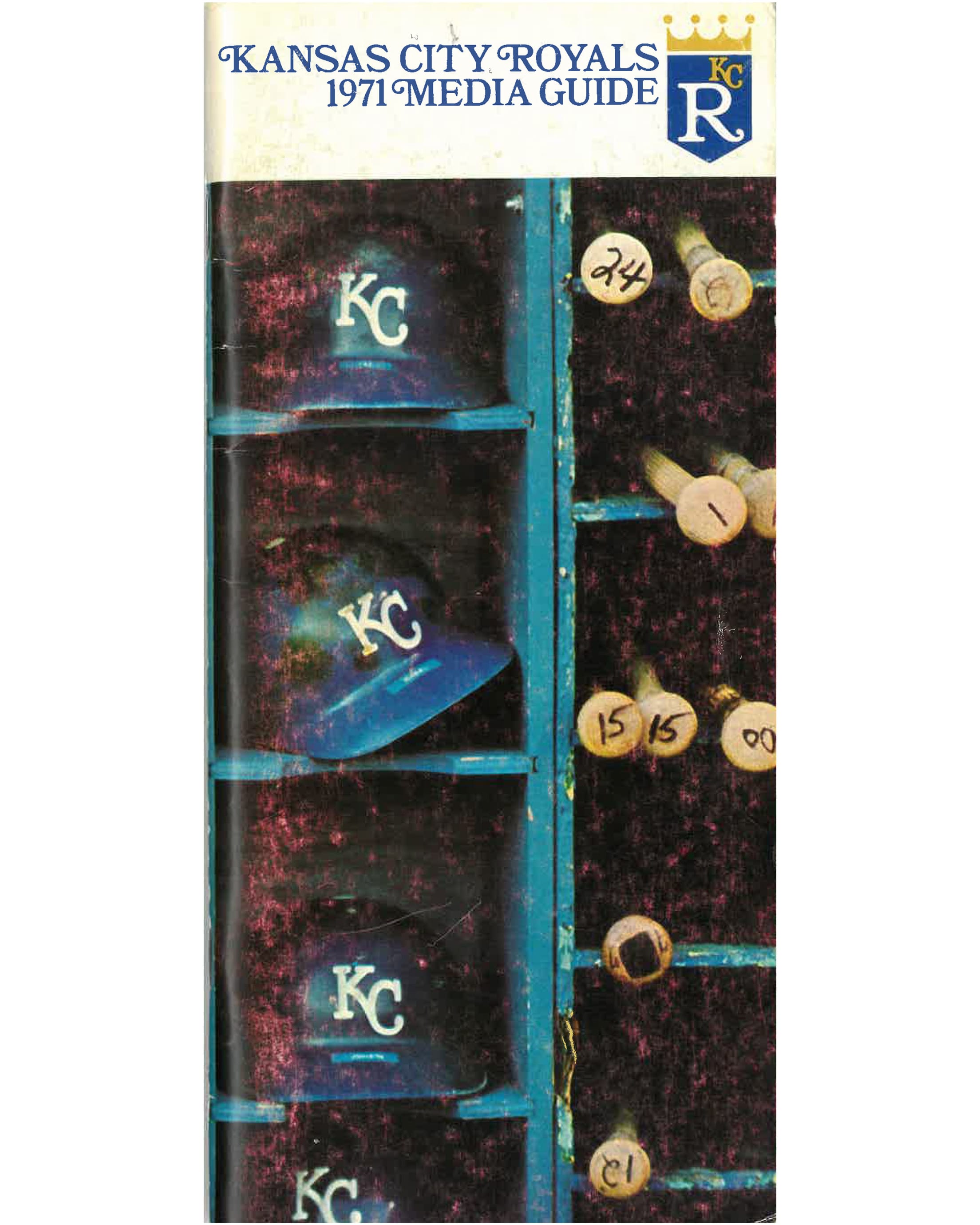 Royals 1971 Media Guide Cover