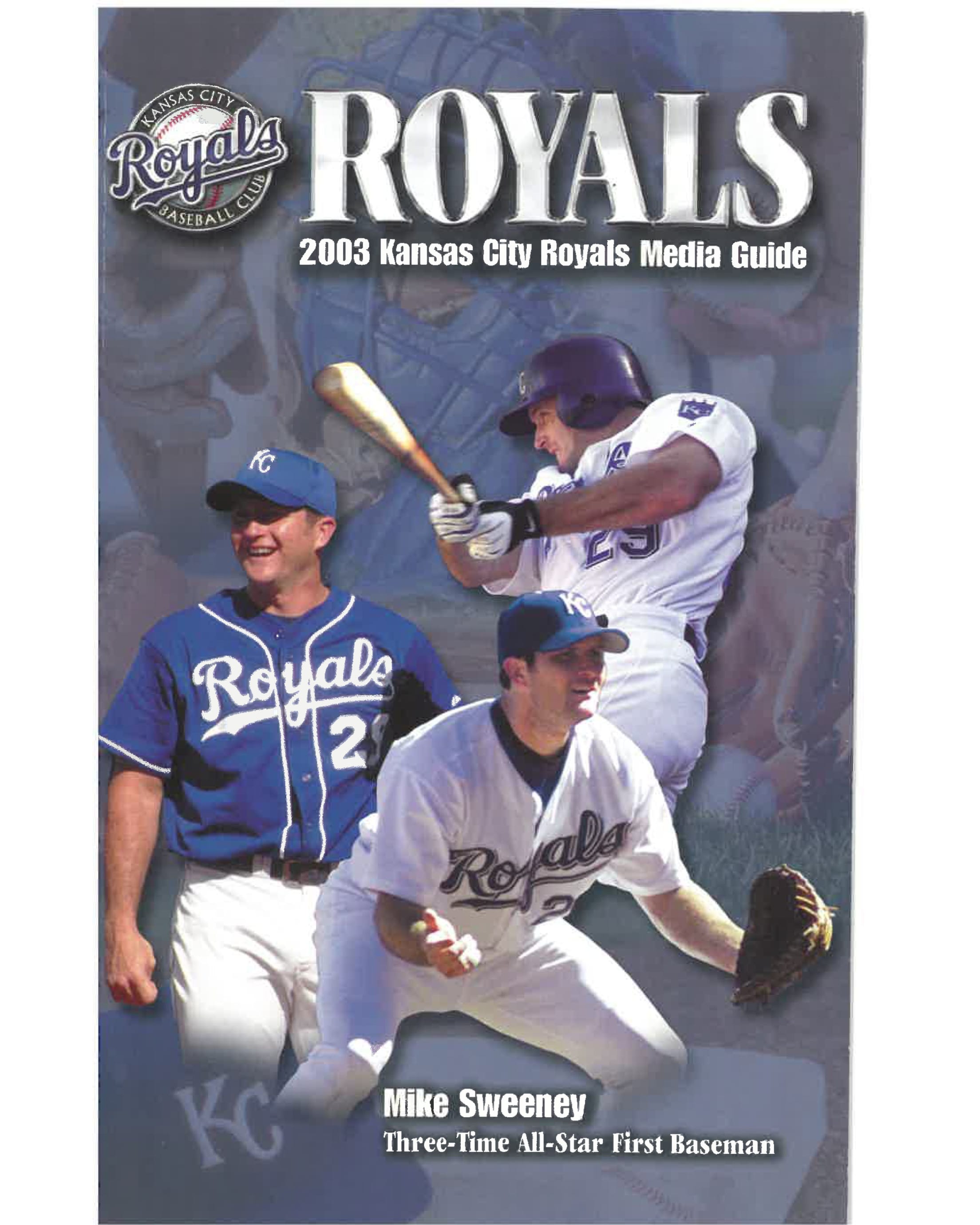 Royals 2003 Media Guide Cover