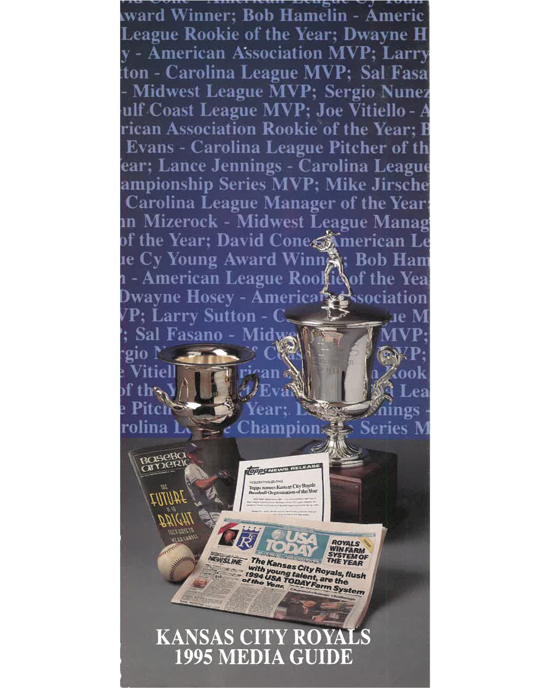 Royals 1995 Media Guide Cover