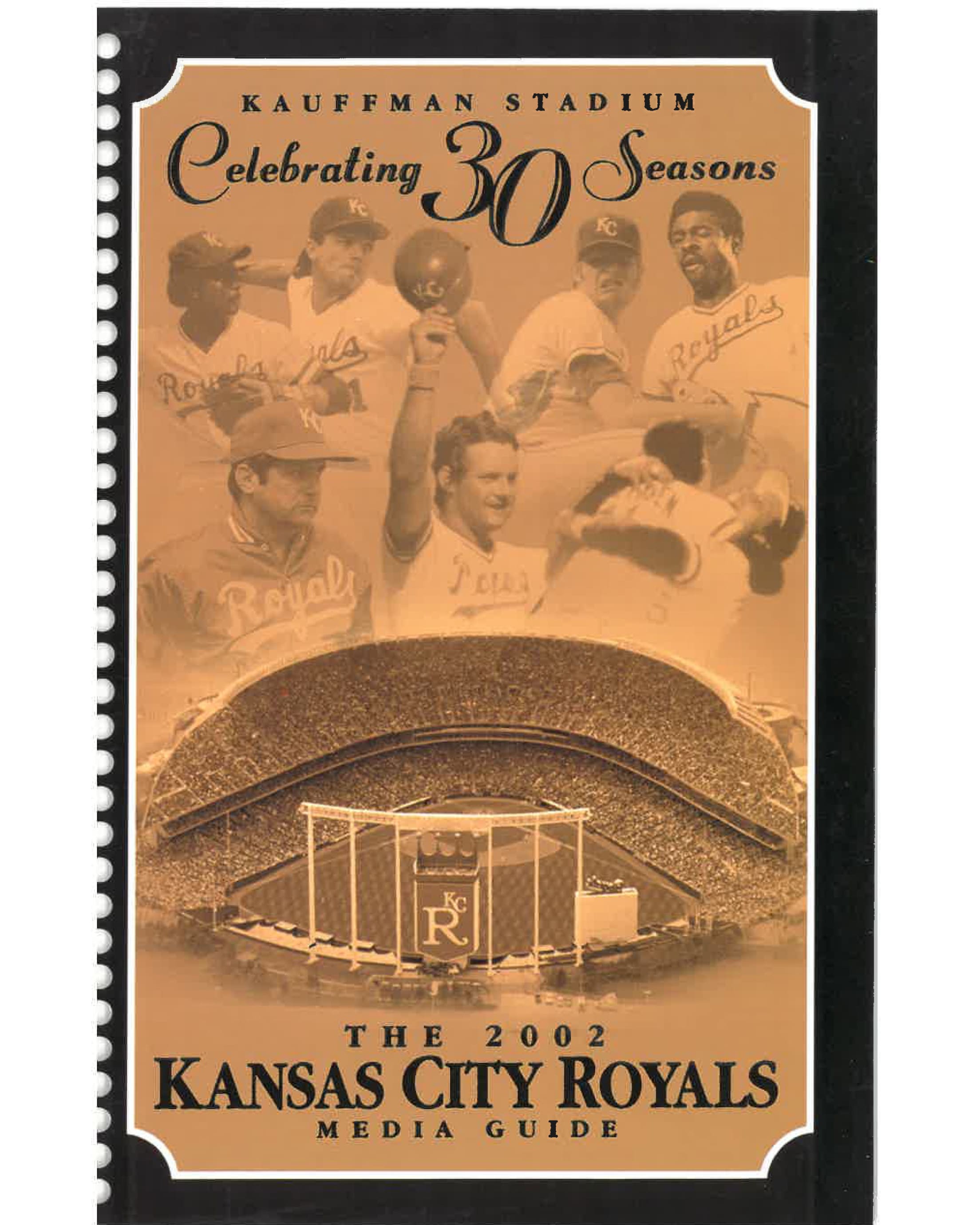 Royals 2002 Media Guide Cover