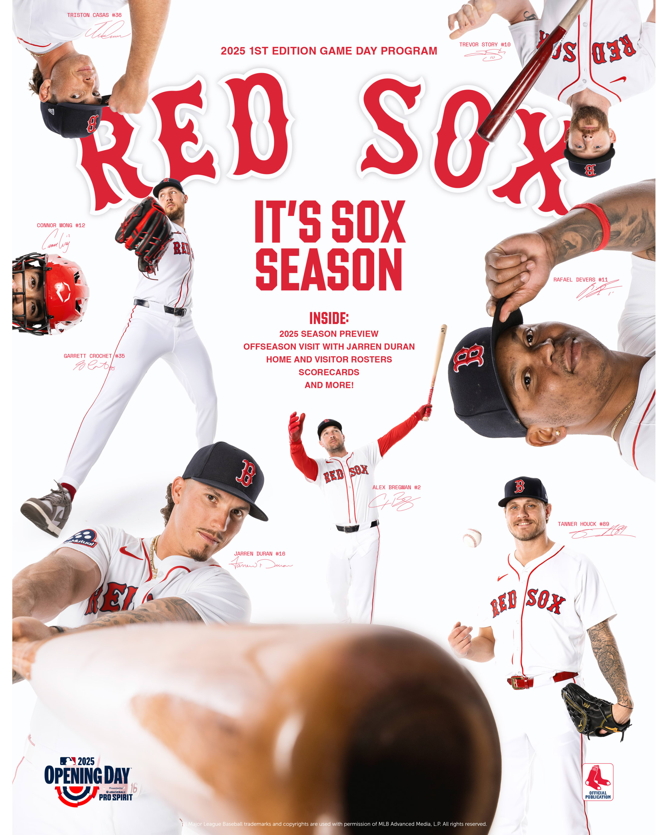 Red Sox Game Day Program: 2025 First Edition