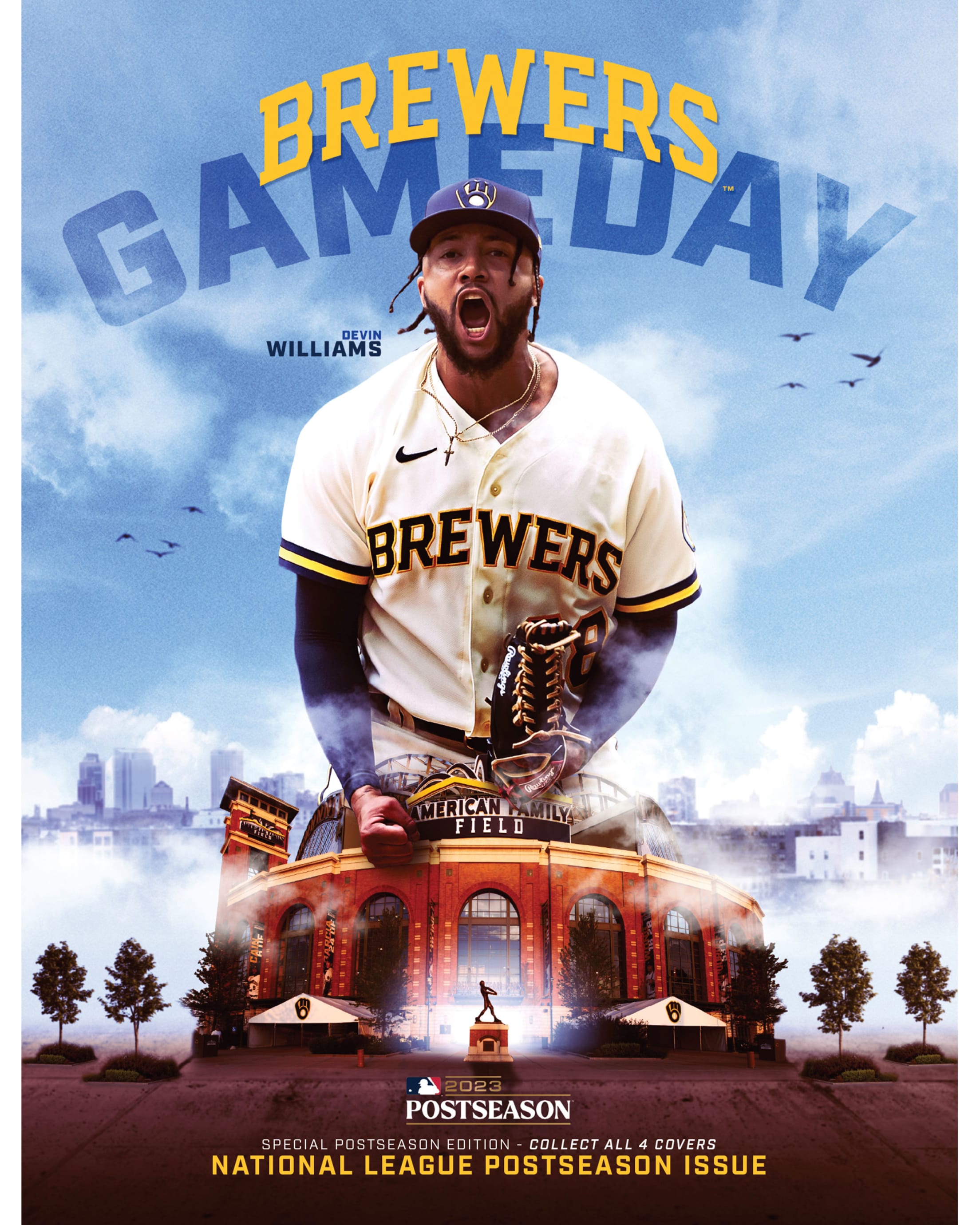 Brewers Gameday Program - 2023 Postseason - Williams