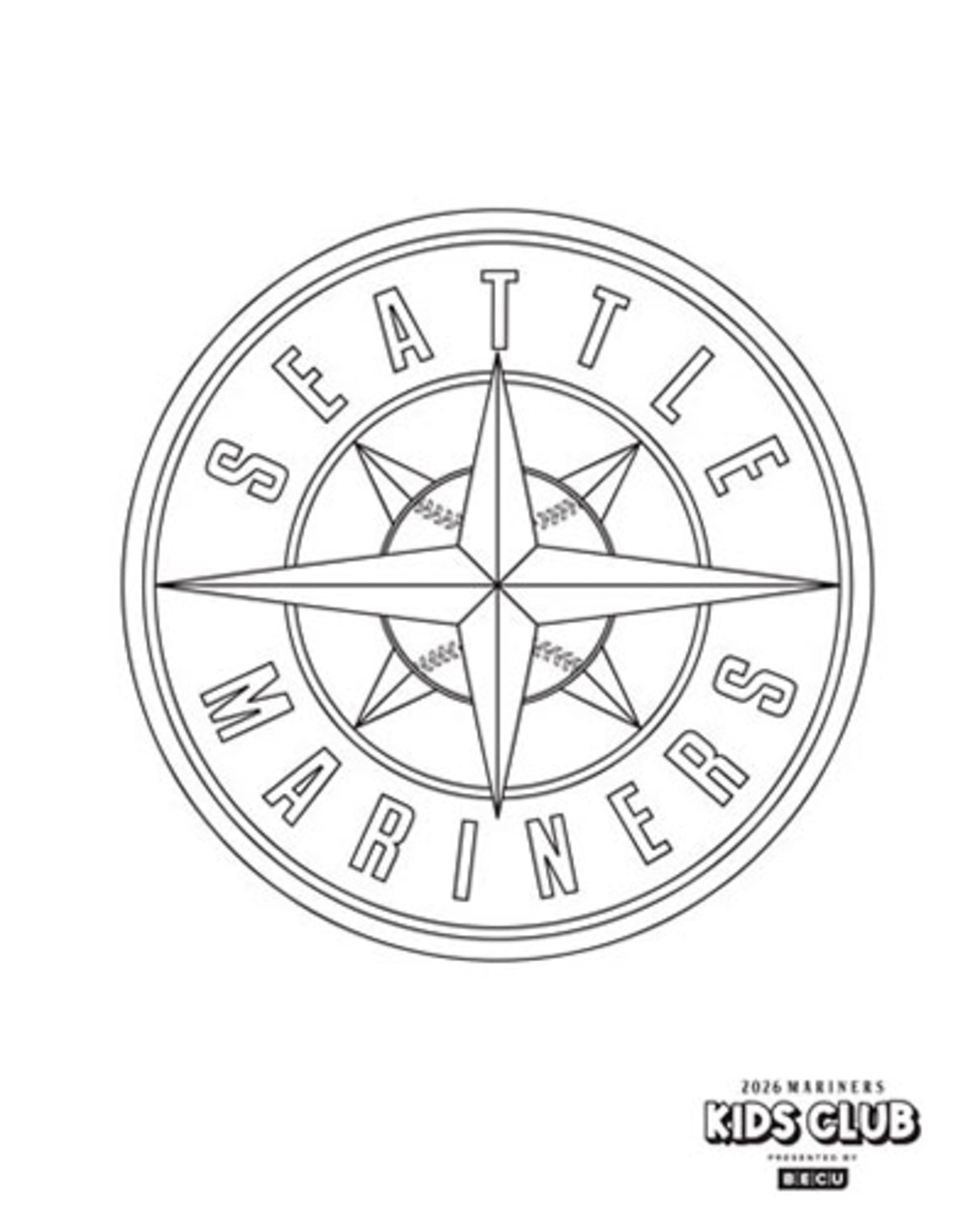 Seattle Mariners compass logo