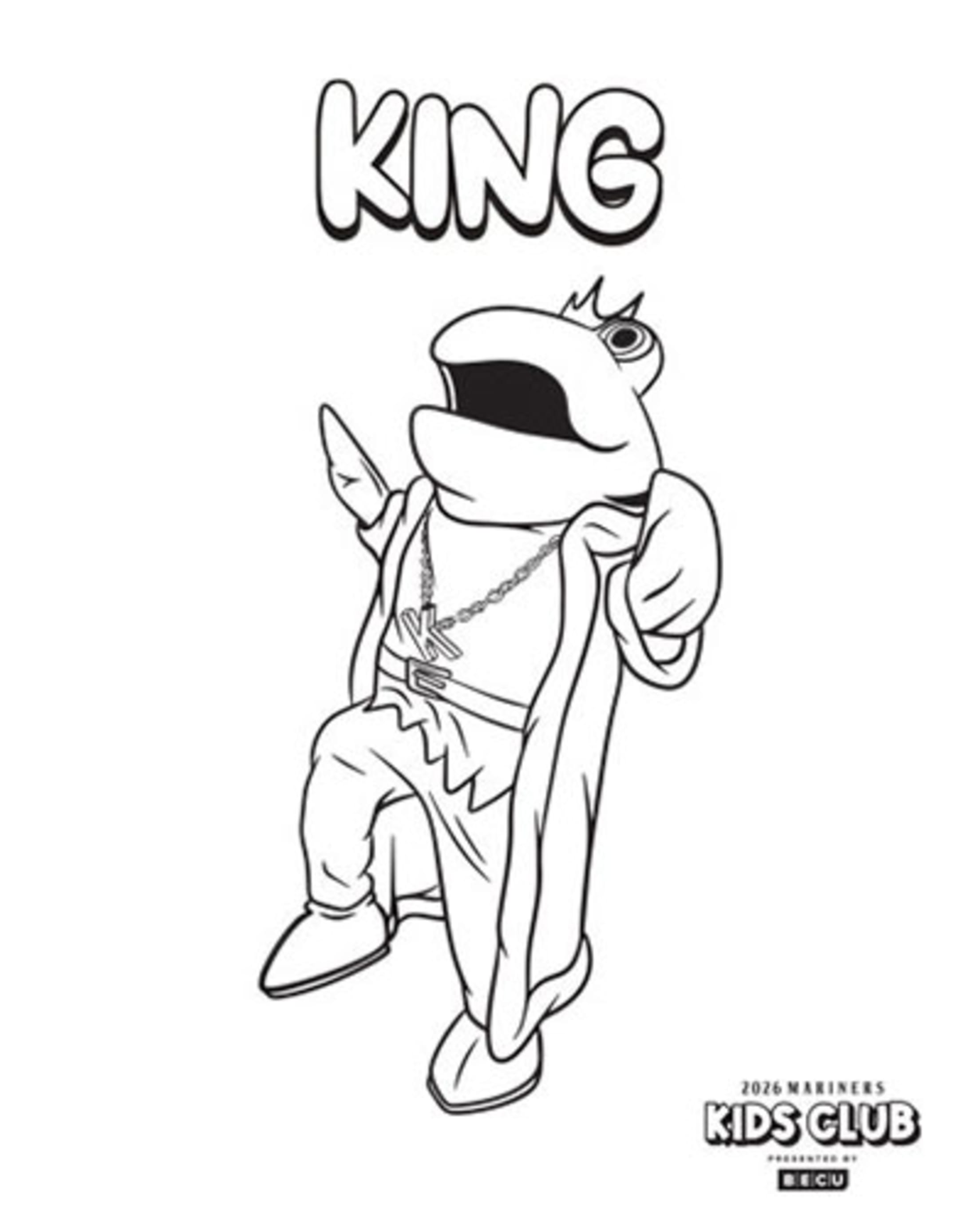 Seattle Mariners King the Salmon