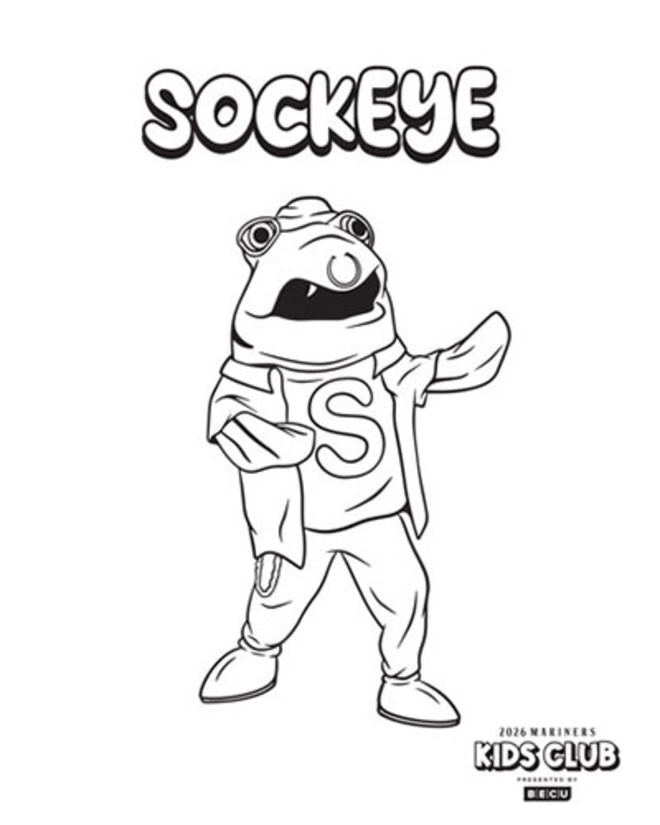 Seattle Mariners Sockeye the Salmon