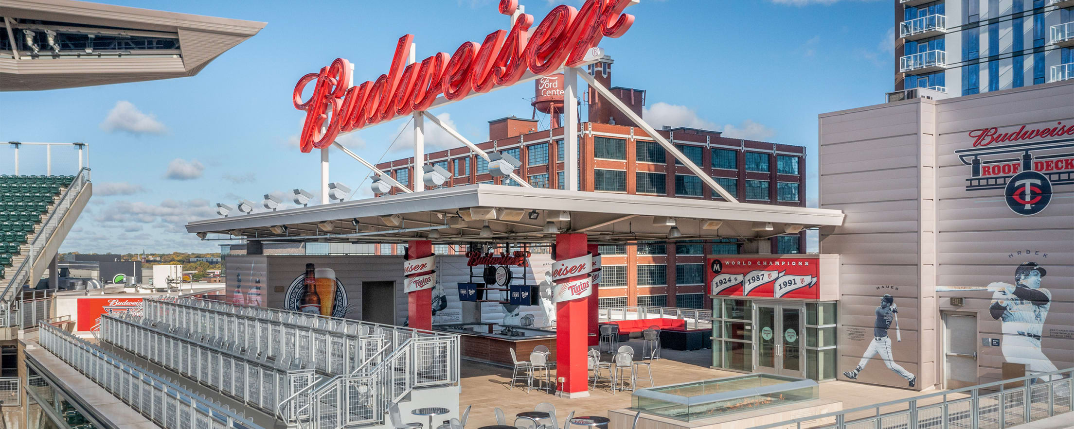 Budweiser Roof Deck