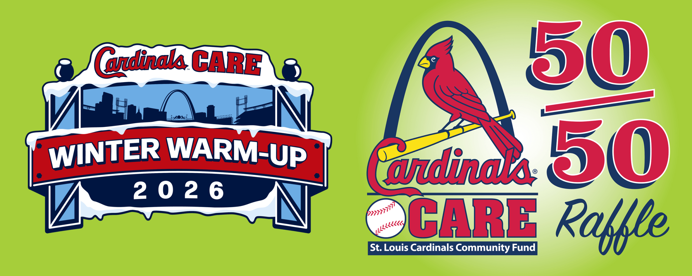 Cardinals Care 50/50 Raffle presented by DraftKings at Casino Queen