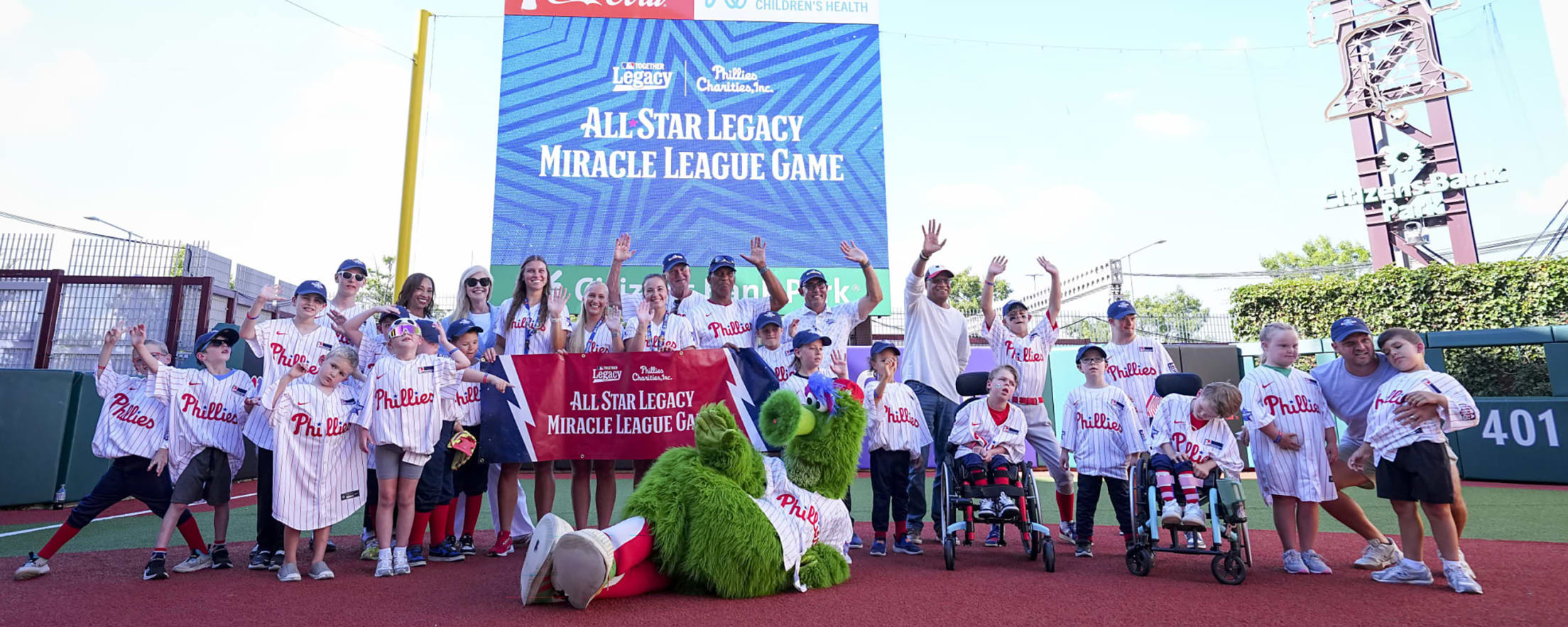 MLB and Phillies Charities, Inc. Host All-Star Miracle League Game at Citizens Bank Park