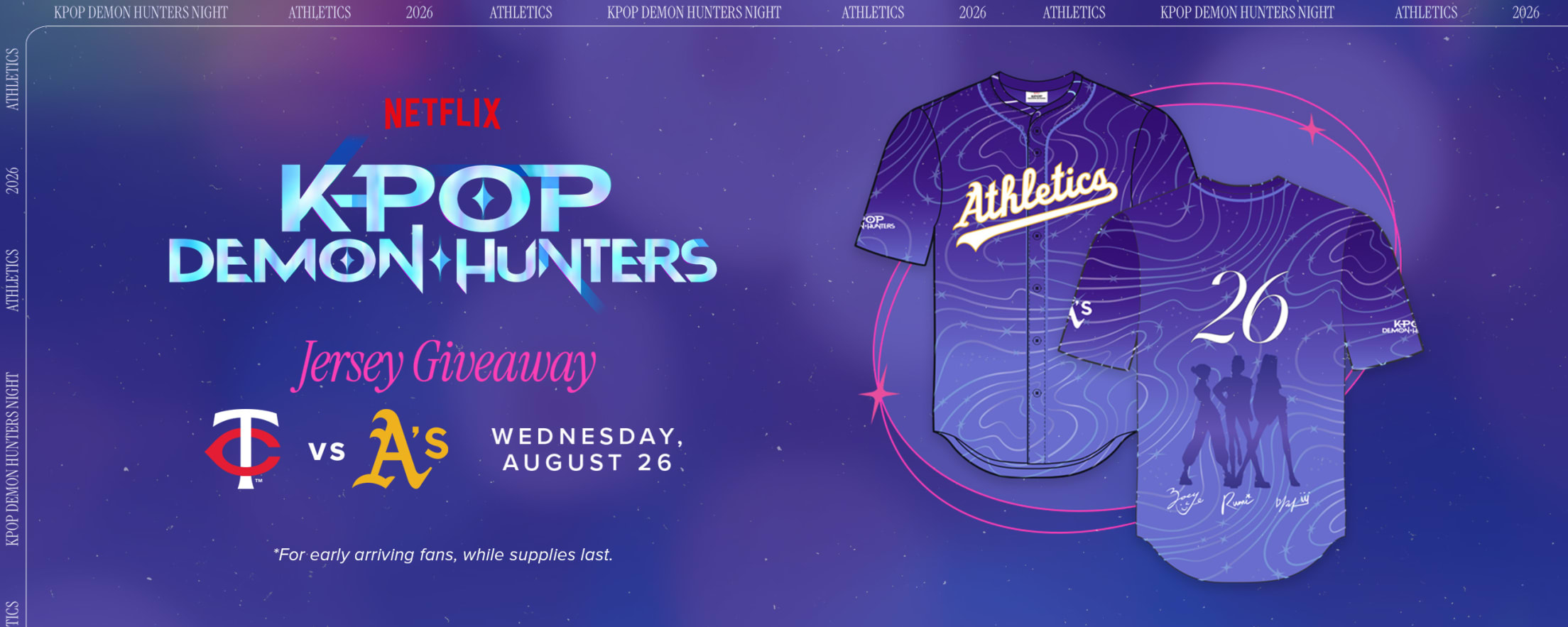 Kpop Demon Hunters Night - August 26