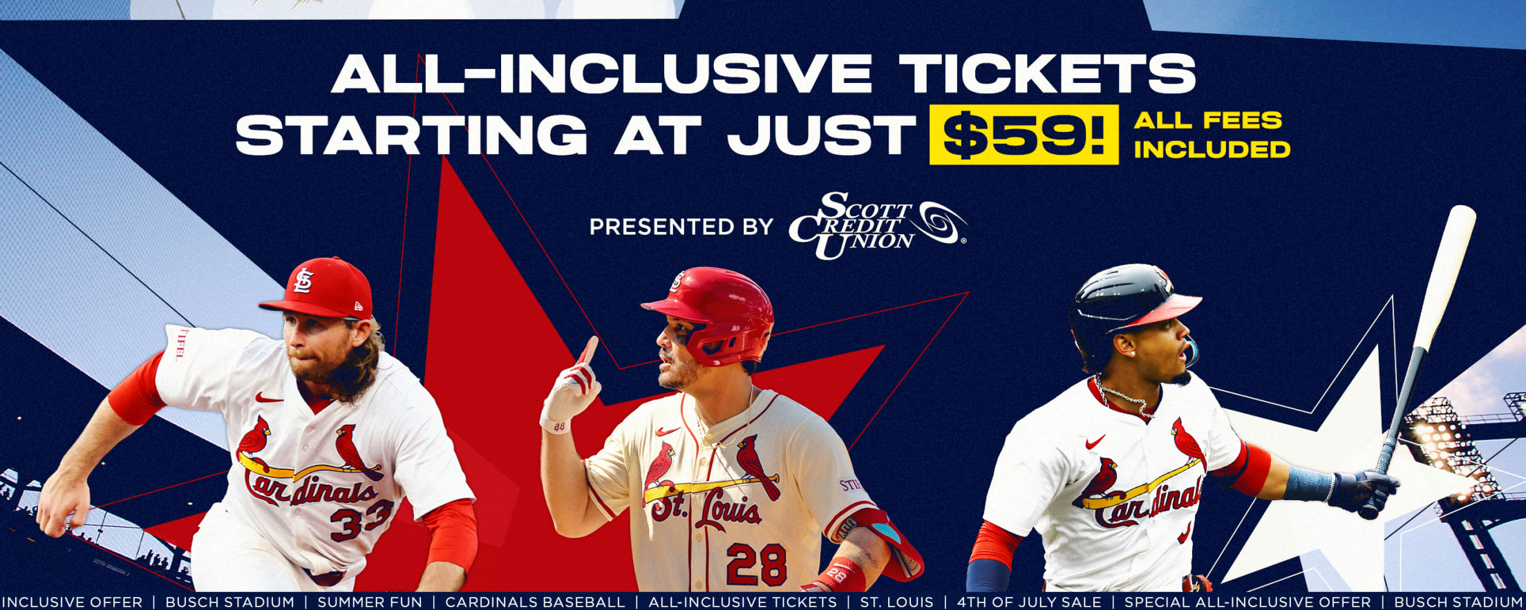 Fourth of July Ticket Offer presented by Scott Credit Union