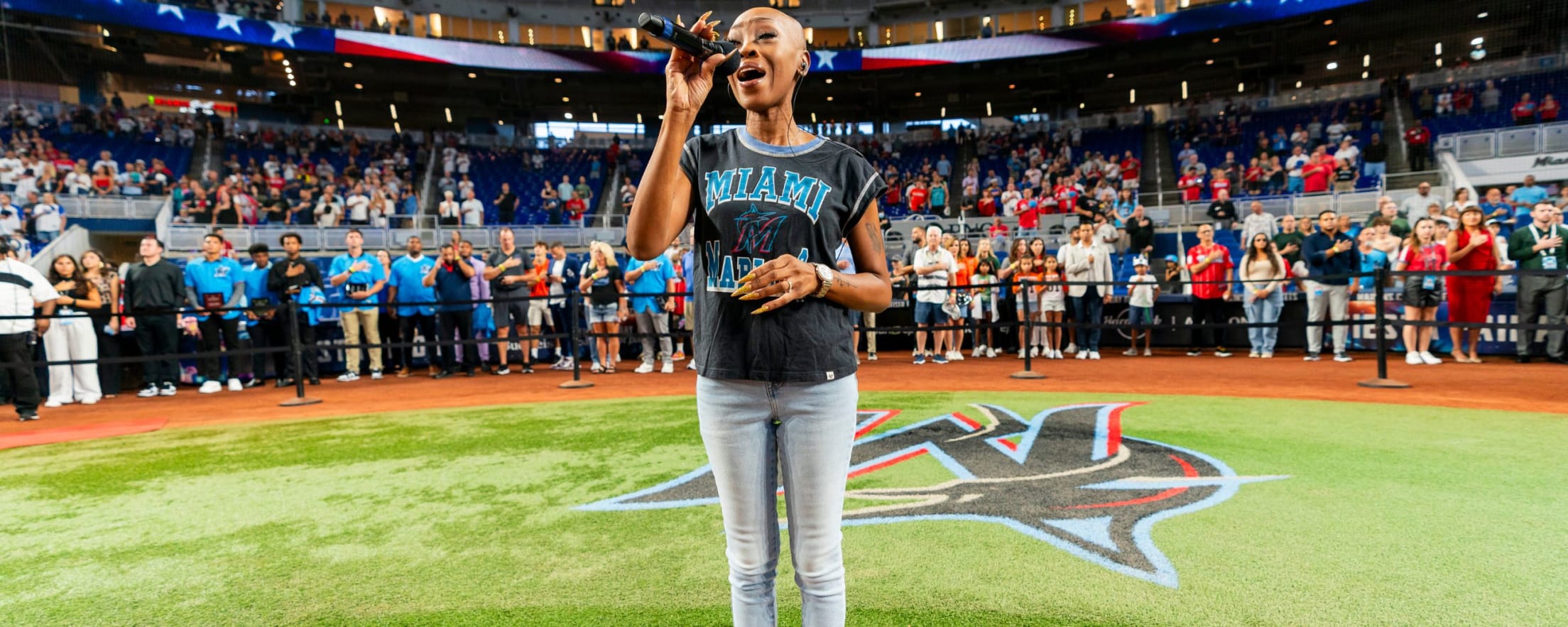 National Anthem Singer at loanDepot park