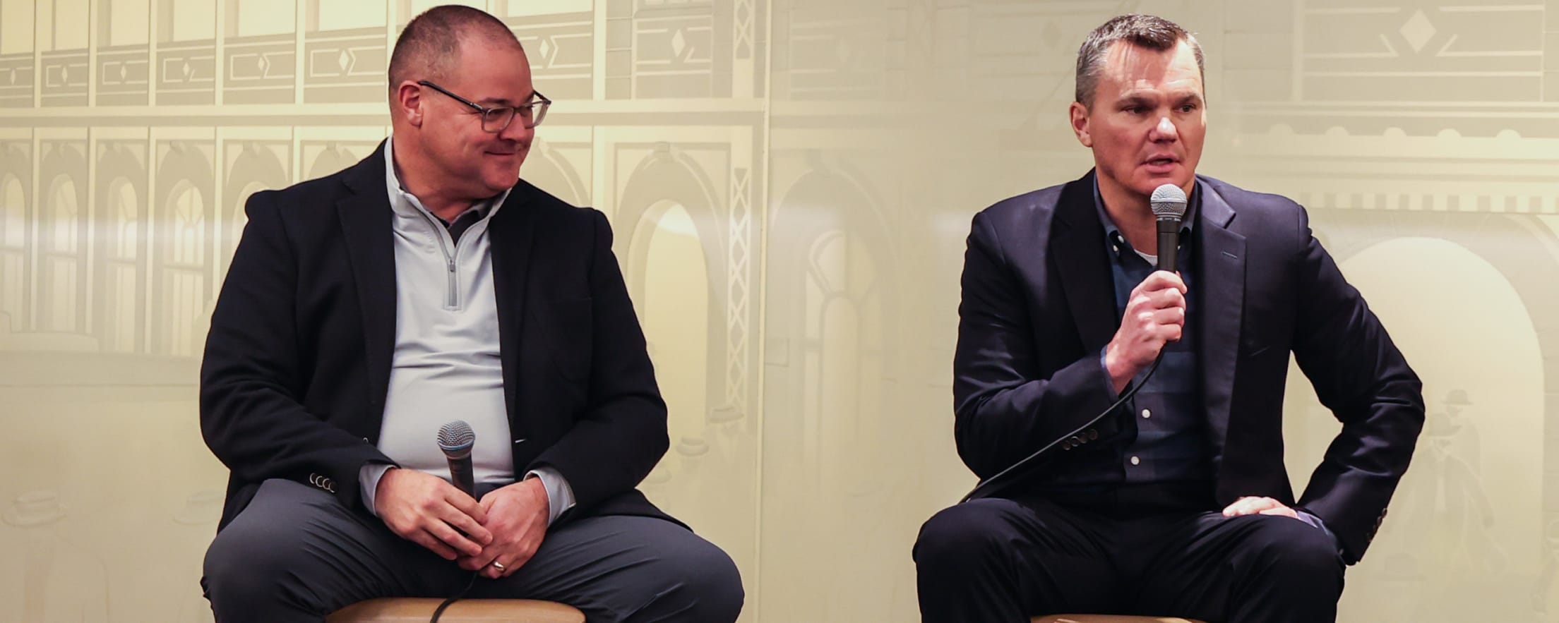 Pirates President Travis Williams and General Manager Ben Cherington