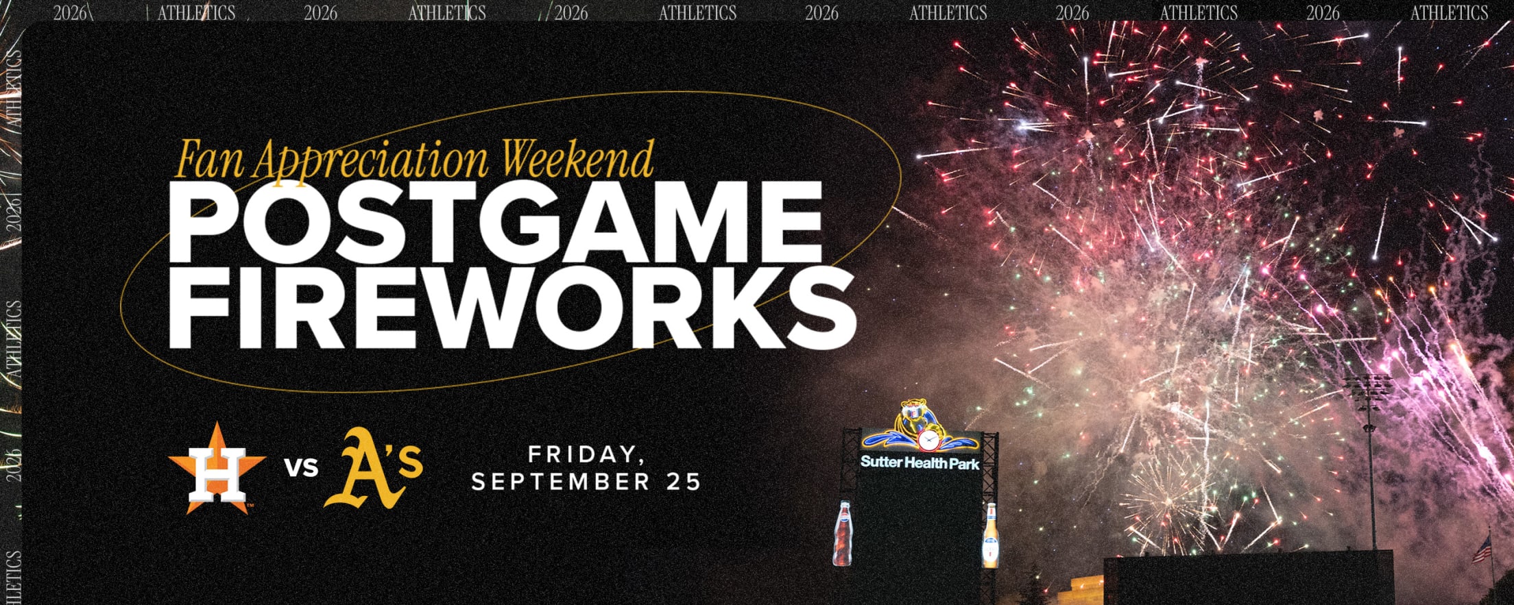 Fan Appreciation Weekend Fireworks: September 25