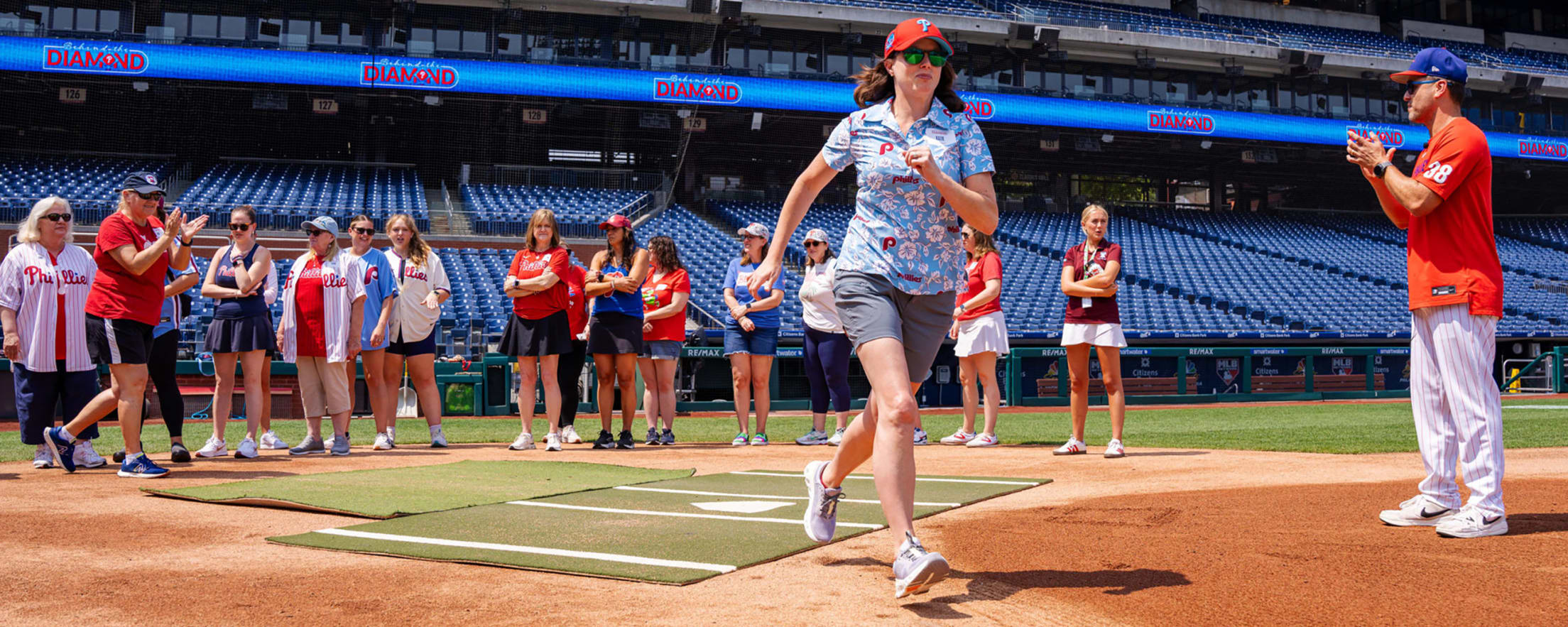 Behind the Diamond Clinic