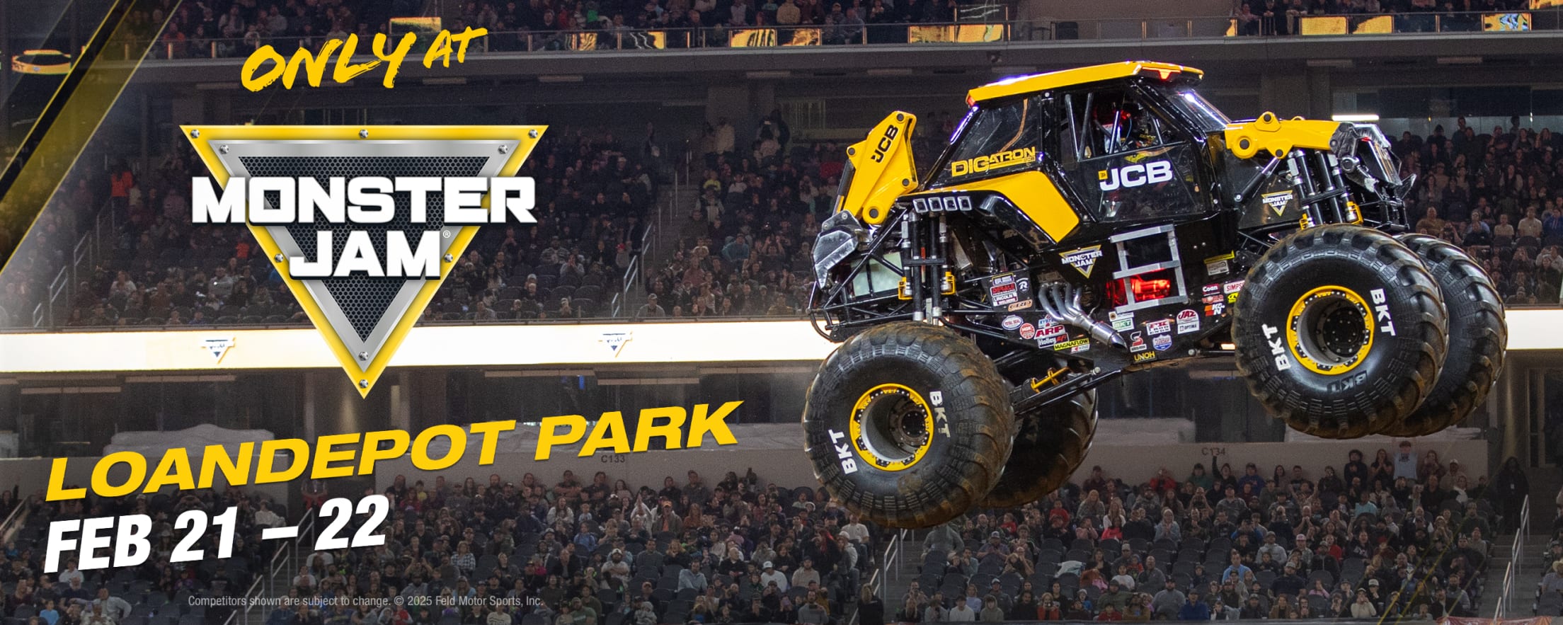 Monster Jam at loanDepot park: February 21-22