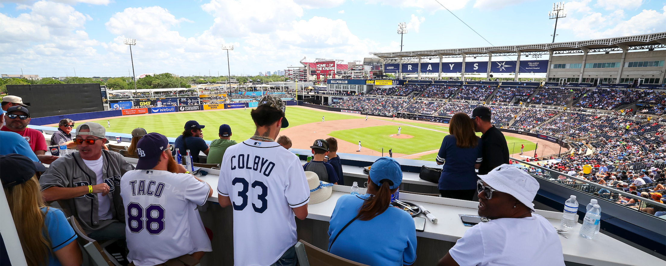 Rays Third Base Club Group Tickets