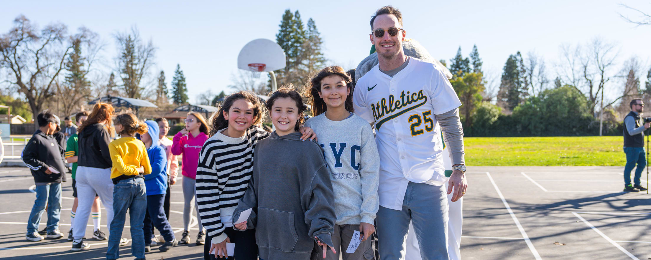 A's in the Community