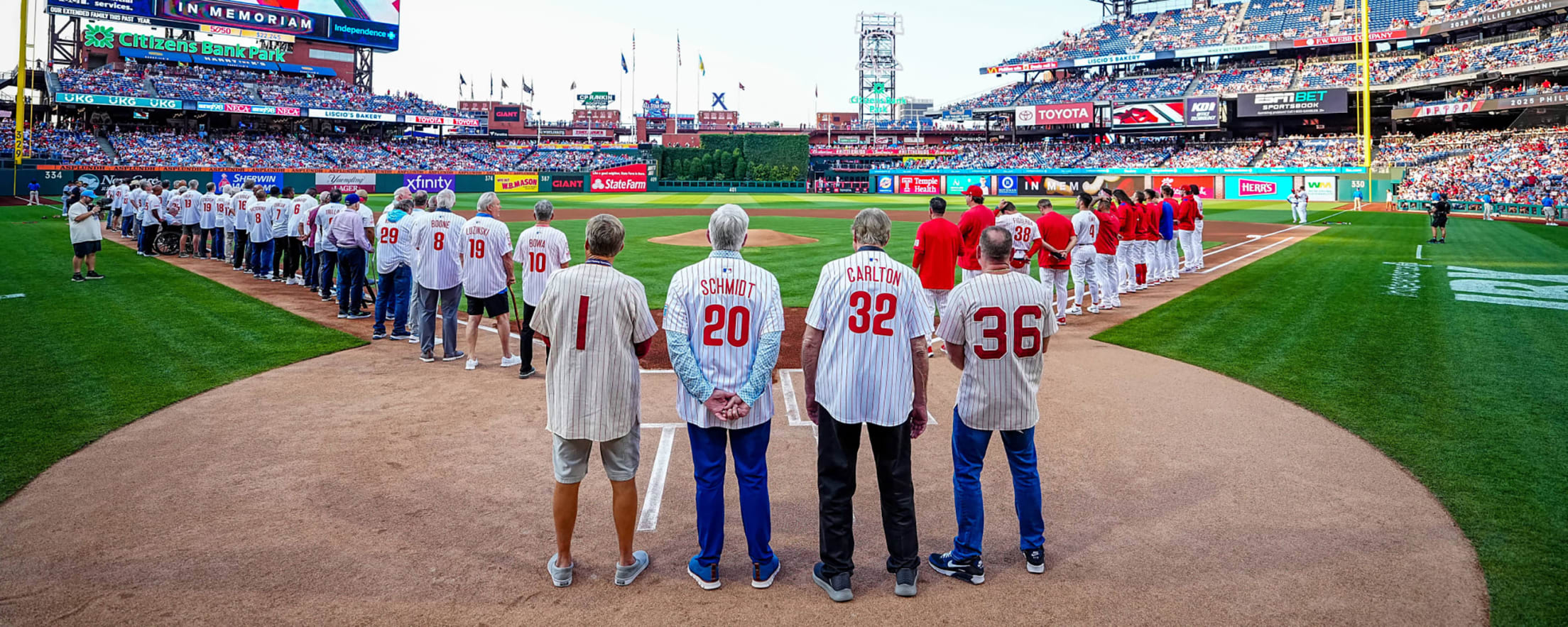 Toyota Phillies Alumni Night