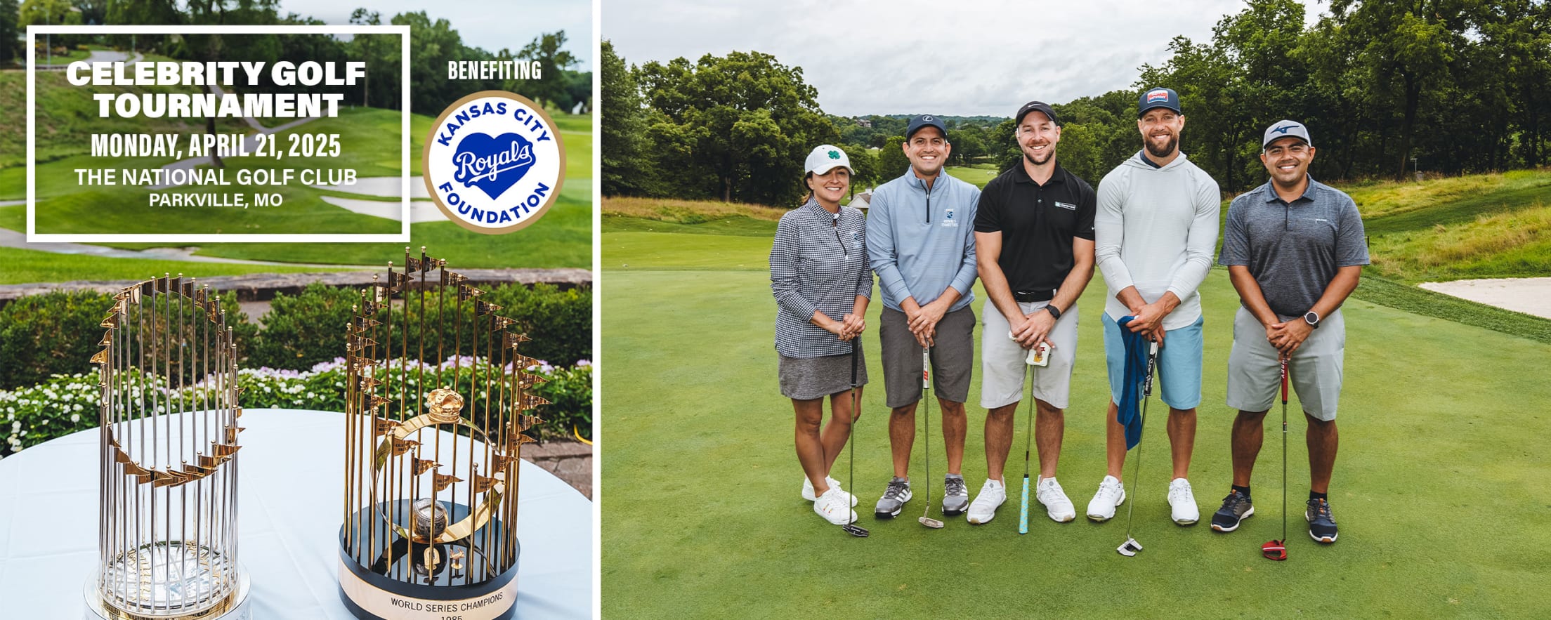 Kansas City Royals Foundation Celebrity Golf Event Header
