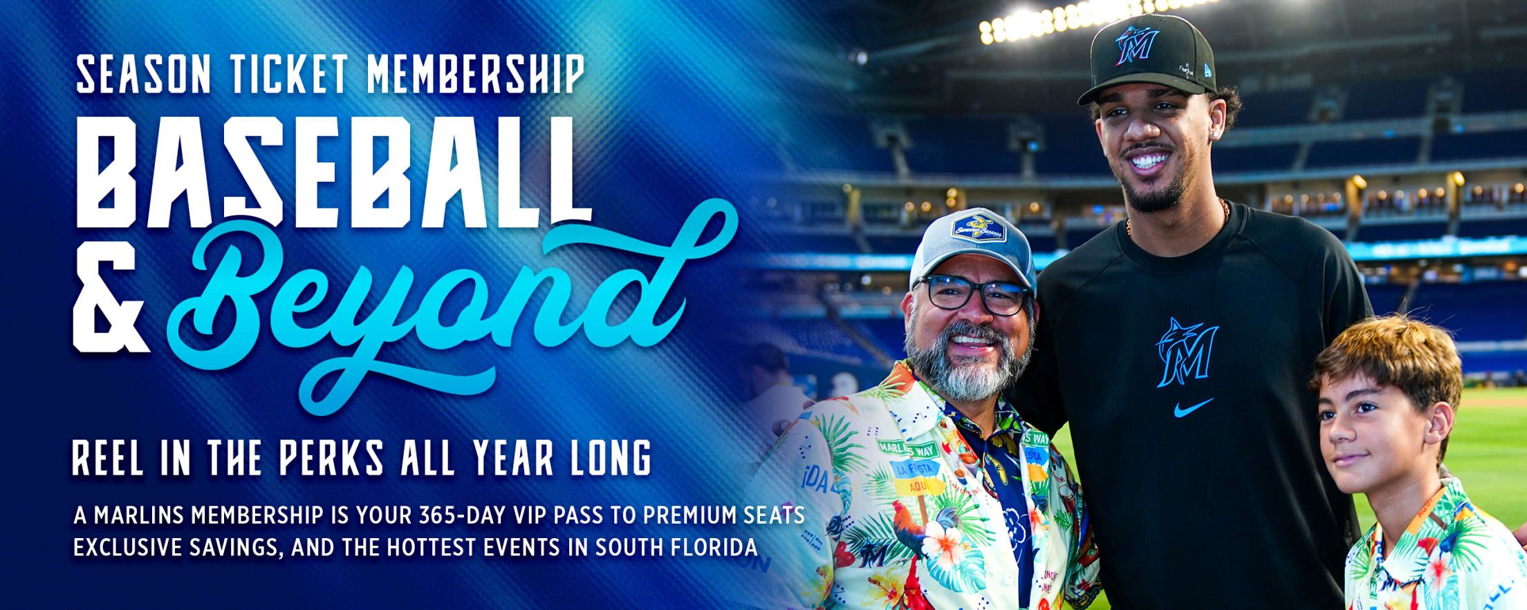 Miami Marlins Season Ticket Membership - Reel in the perks all year long