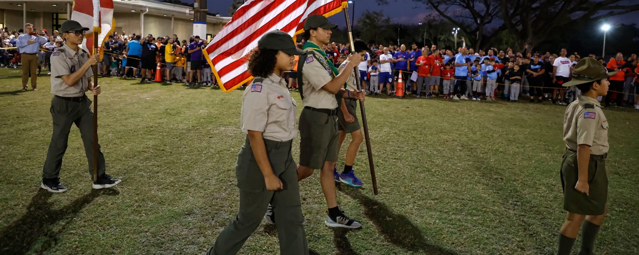 Scouts Day at loanDepot park