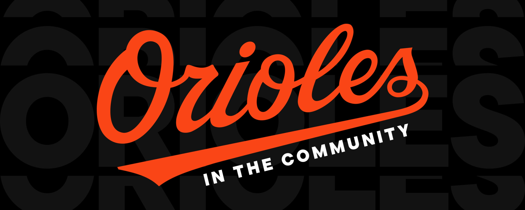 Orioles in the Community