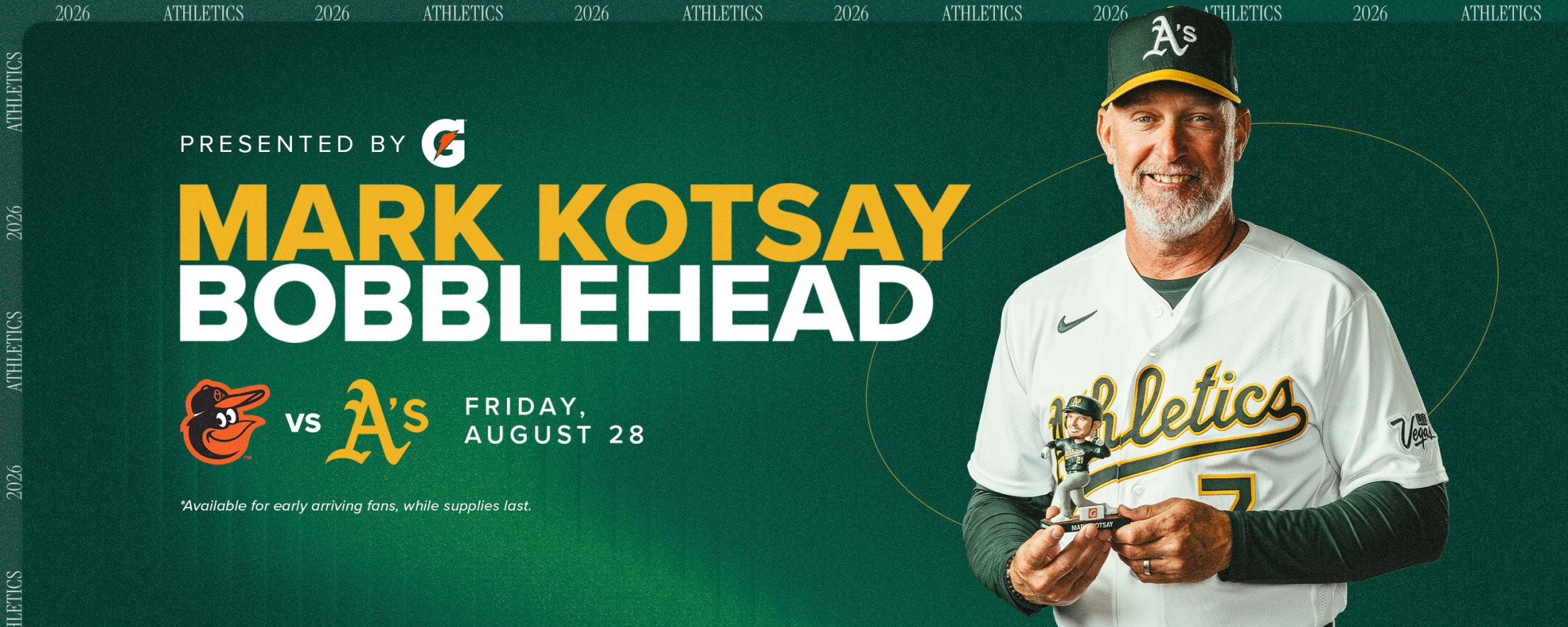 Mark Kotsay Bobblehead Giveaway: August 28