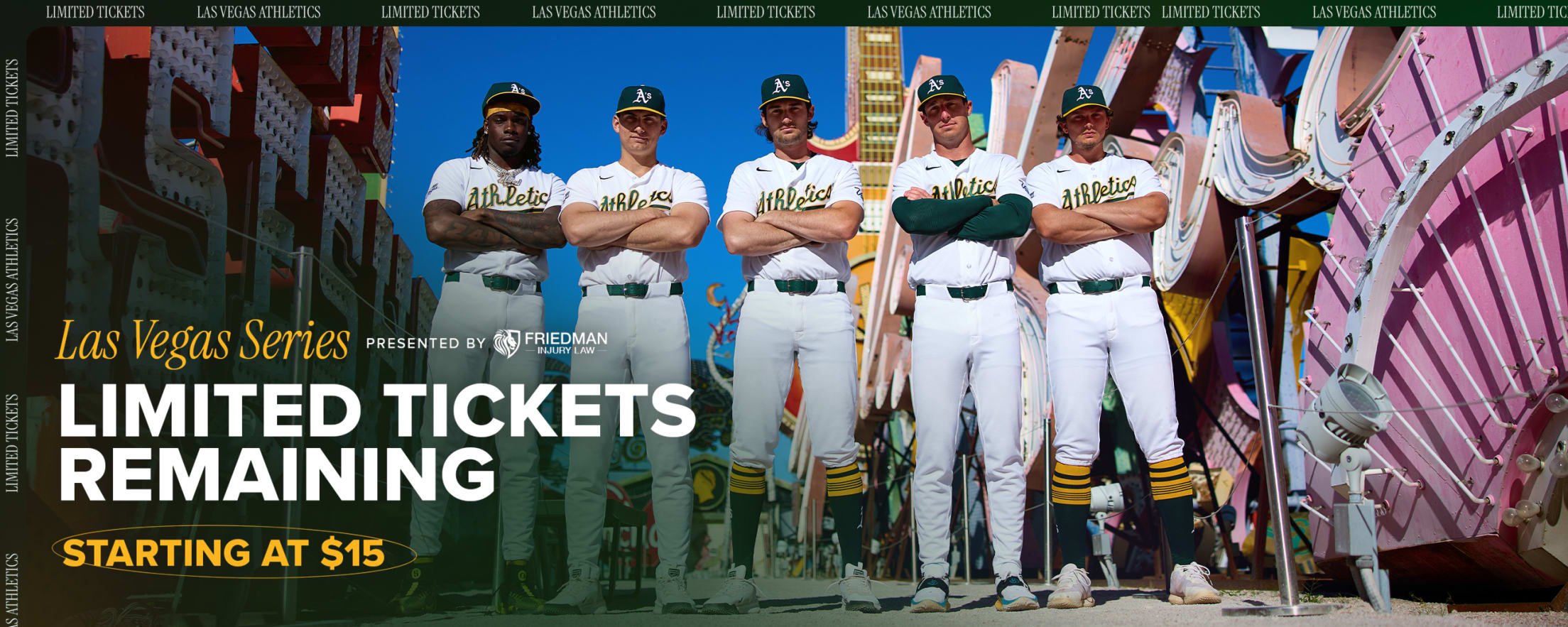 Las Vegas Series - Limited Tickets Remain