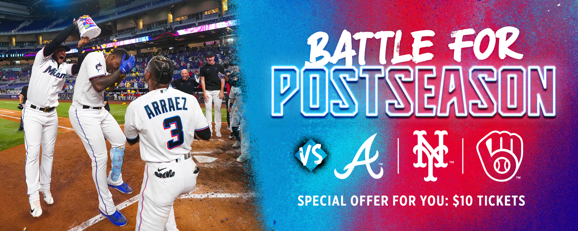 Marlins Uber Offer - $10 Tickets