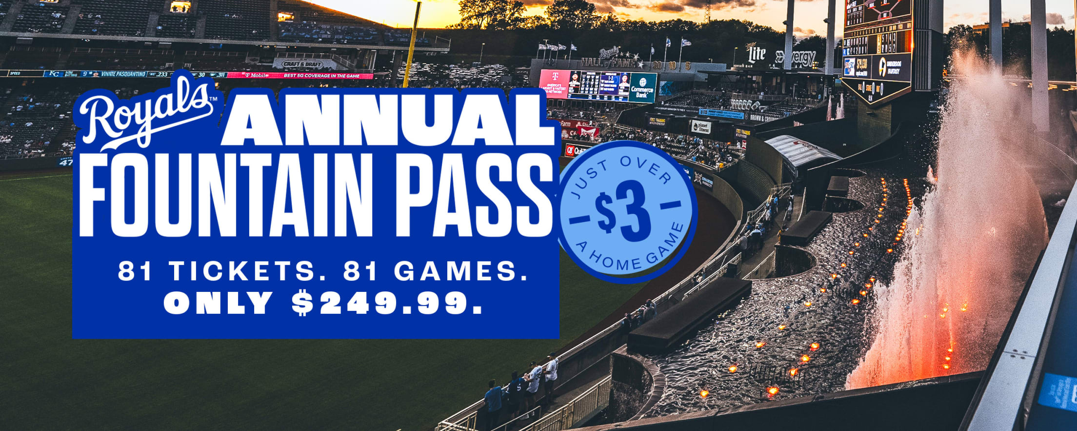 Annual Fountain Pass - Available for a limited time only