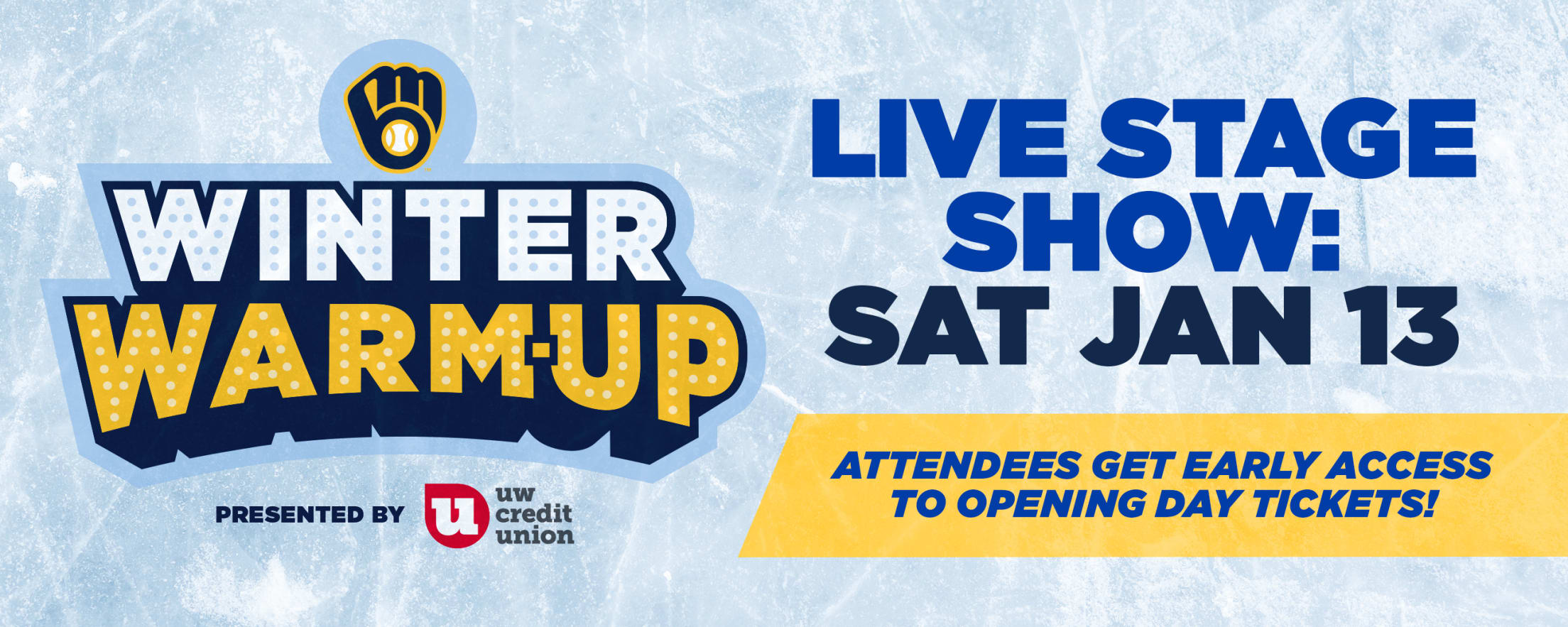Winter Warm-up presented by UW Credit Union