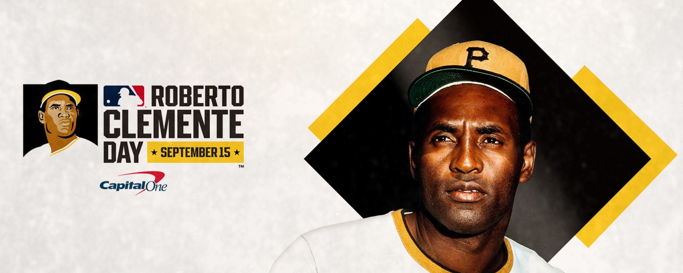 The Roberto Clemente Award logo.