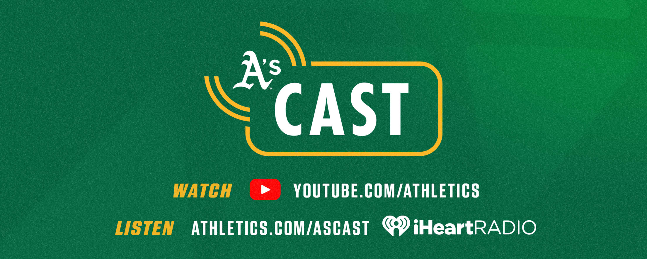 Find A's Cast wherever you get your podcasts.