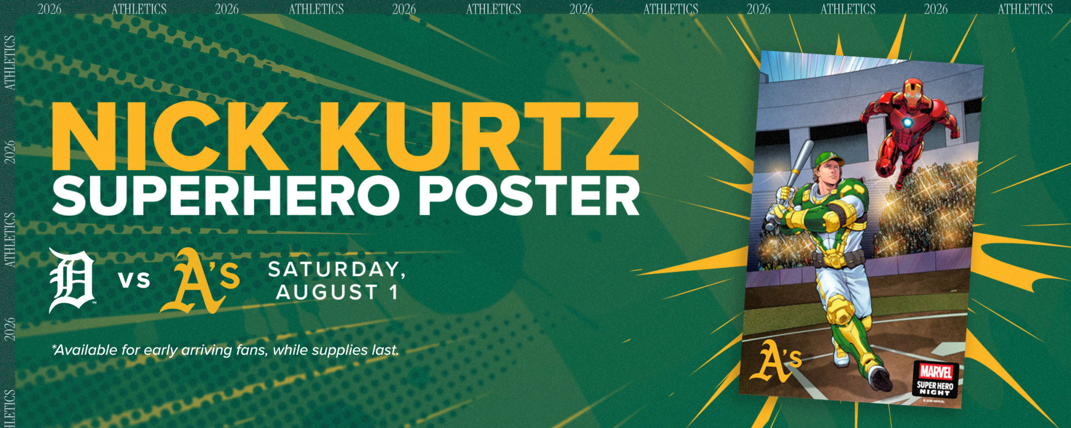 Nick Kurtz Superhero Poster