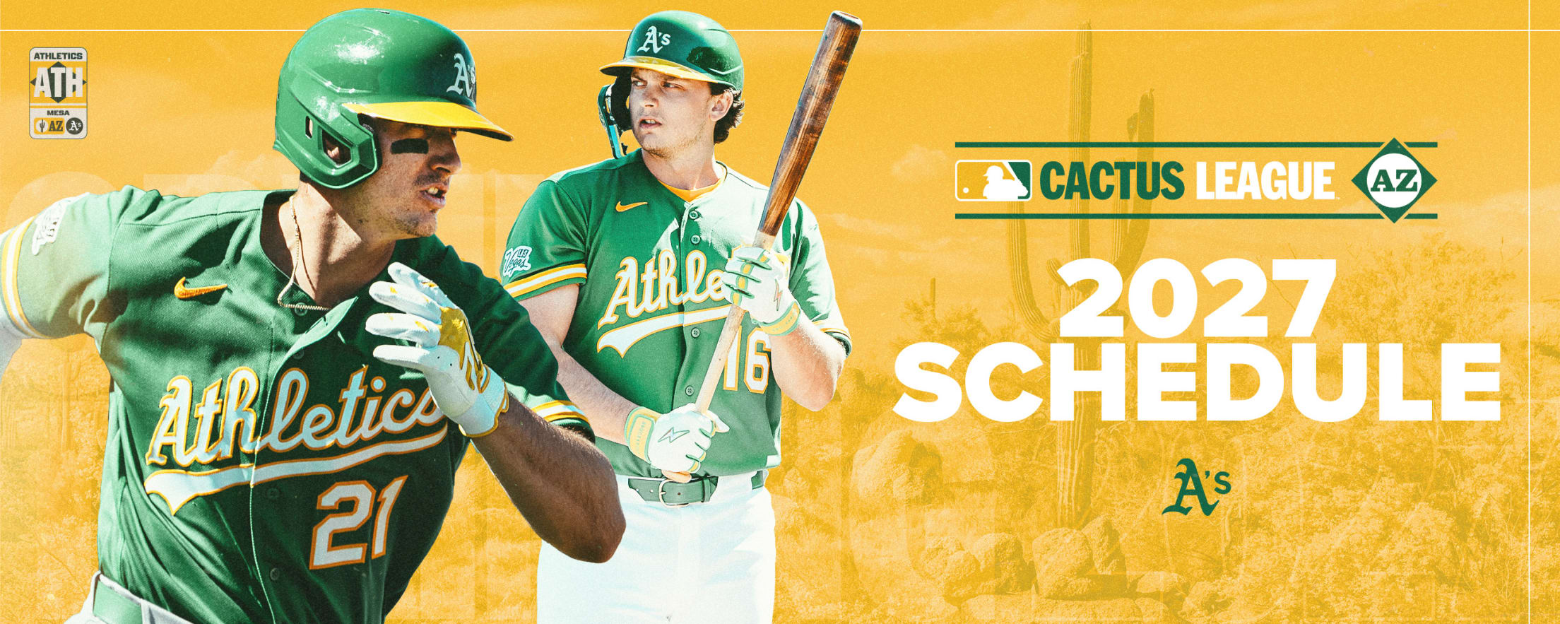 2027 Athletics Spring Training Schedule