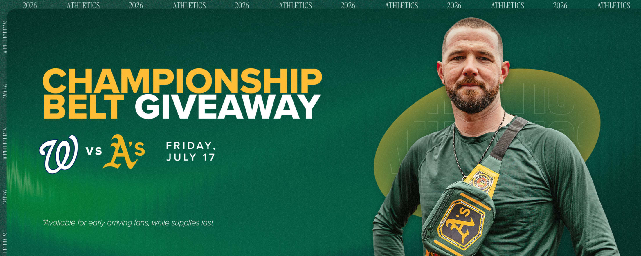 Championship Belt Giveaway
