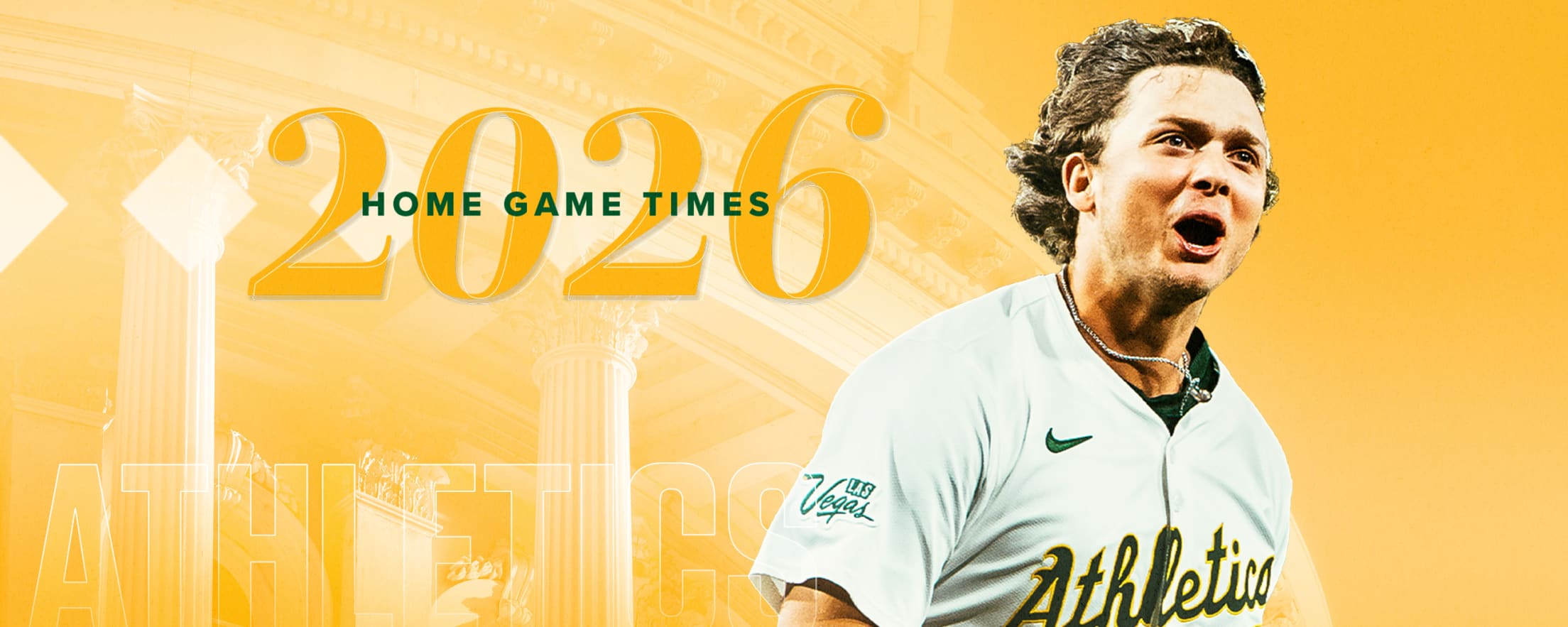 2026 A's Regular Season Schedule