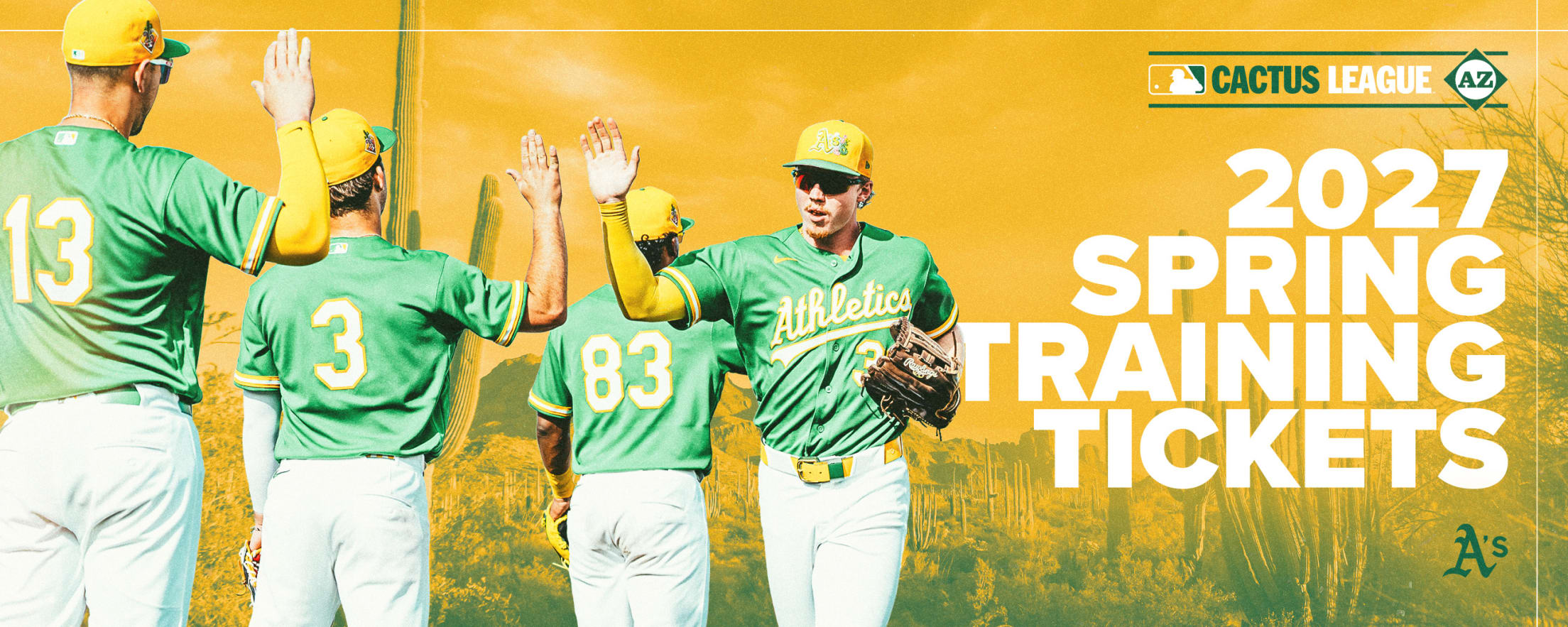2027 A's Spring Training Tickets On Sale Now