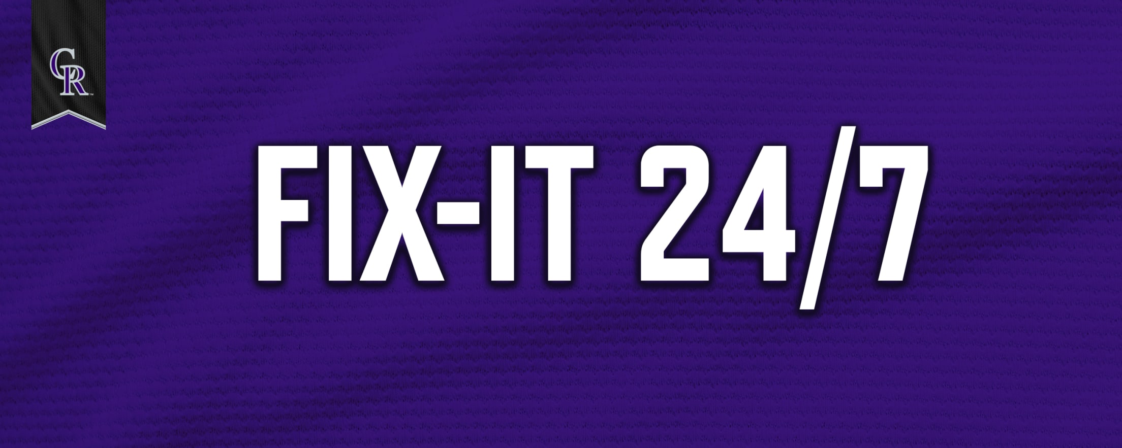 Buy Tickets with Fix-It 24/7 through the Colorado Rockies Partner ticket Offer program