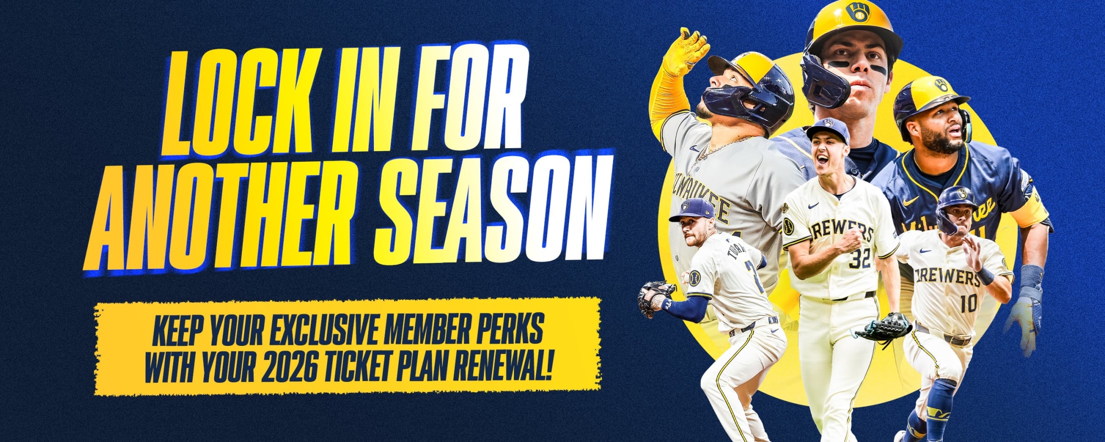 Lock in for another season - keep your exclusive member perks with your 2026 ticket plan renewal!