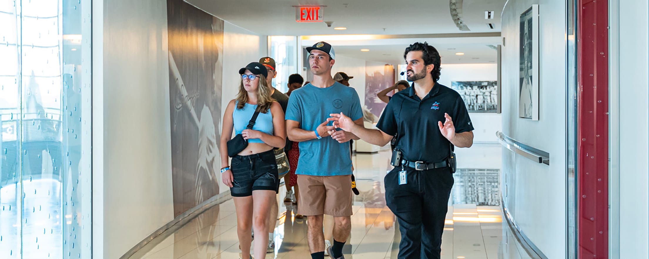 Pregame tour at loanDepot park