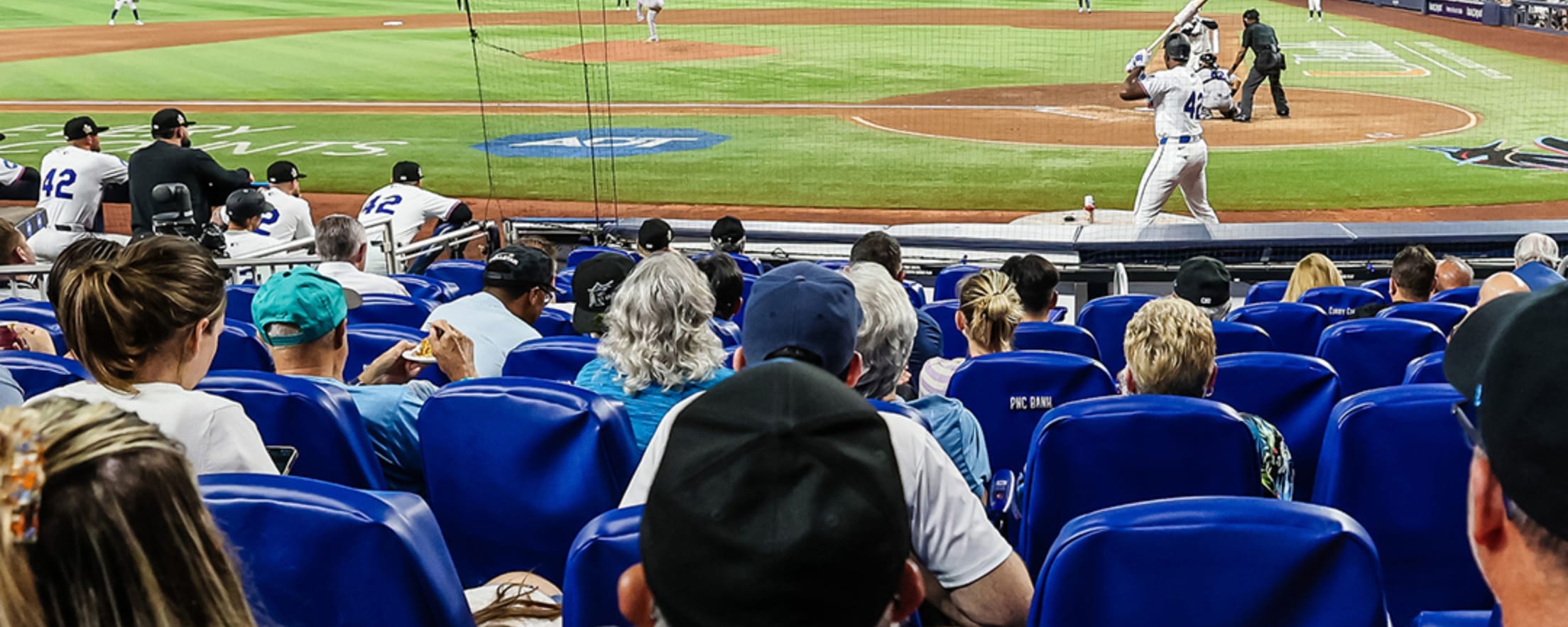Baseline VIP seating area
